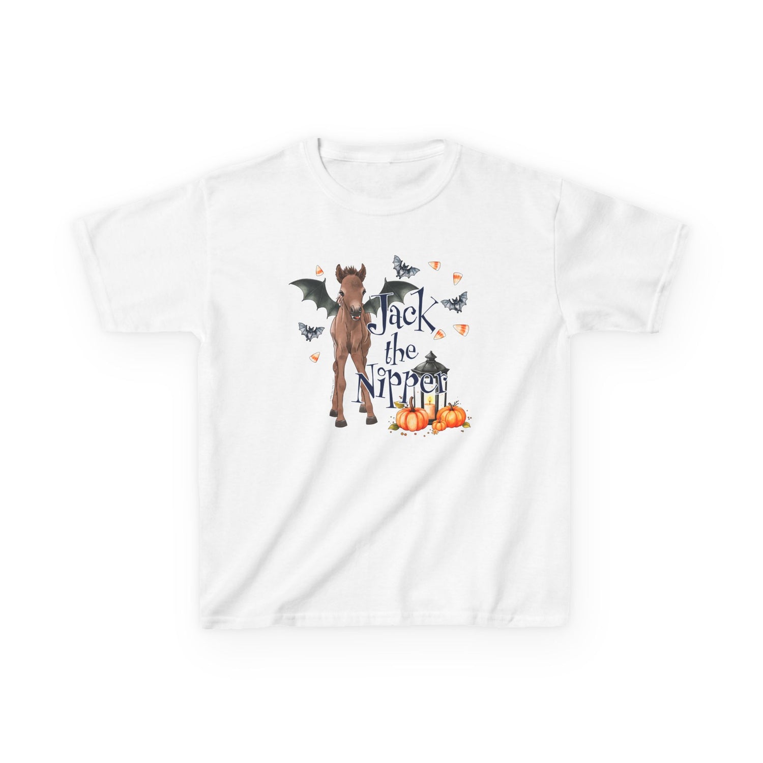 KIDS Jack The Nipper T-Shirt by Katie Van Slyke™ White
