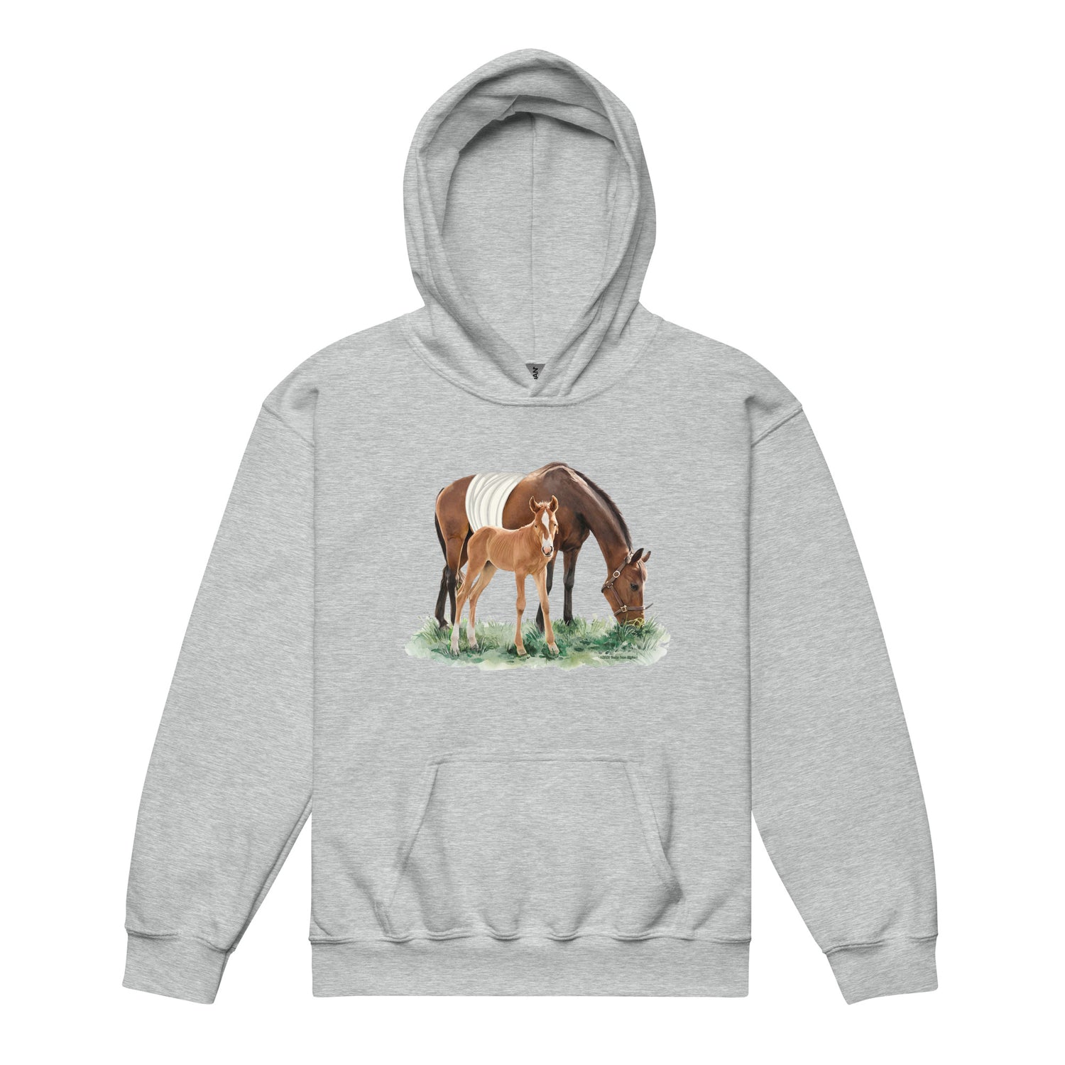 KIDS Margot Hoodie by Katie Van Slyke - Sport Grey