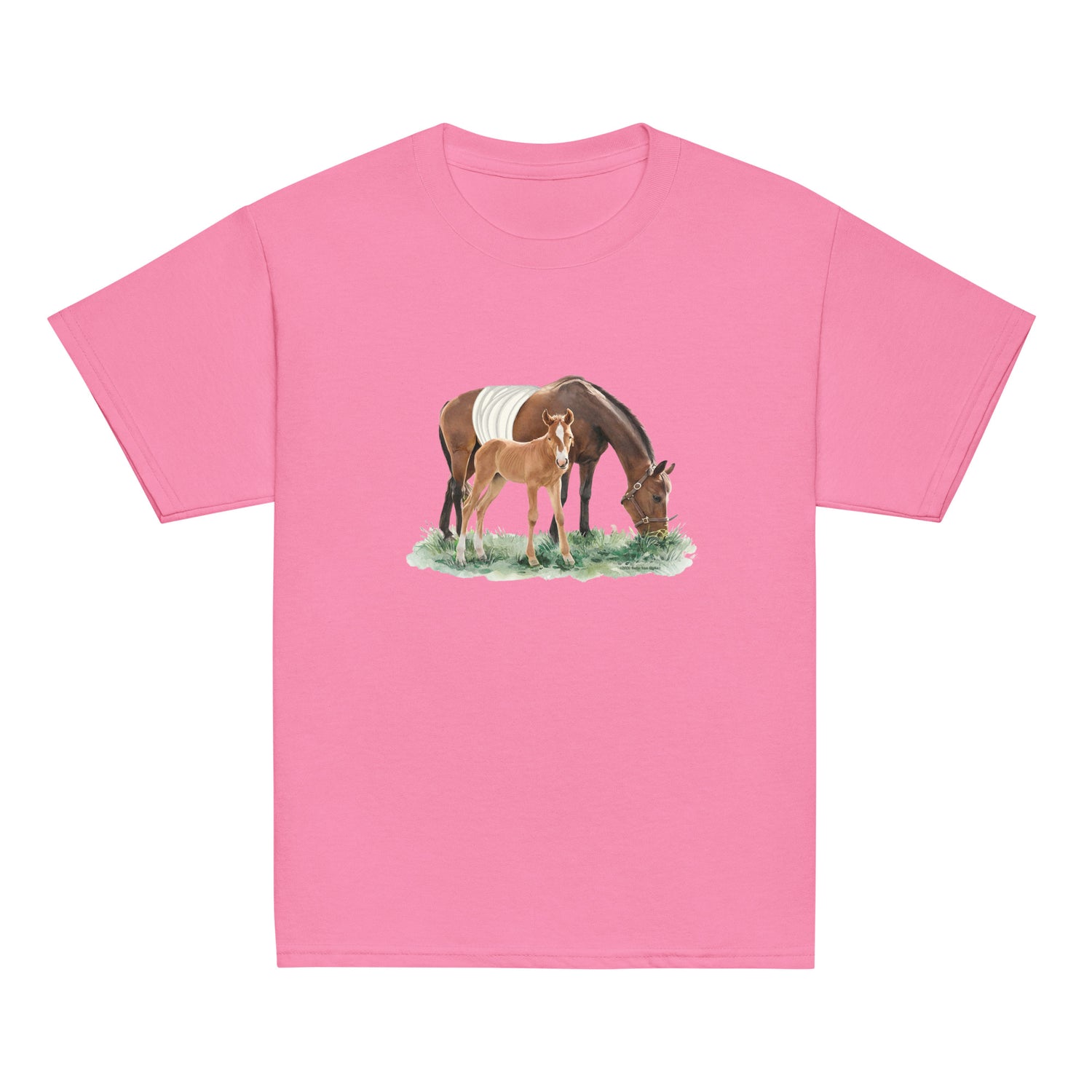 KIDS Margot T-Shirt by Katie Van Slyke - Azalea