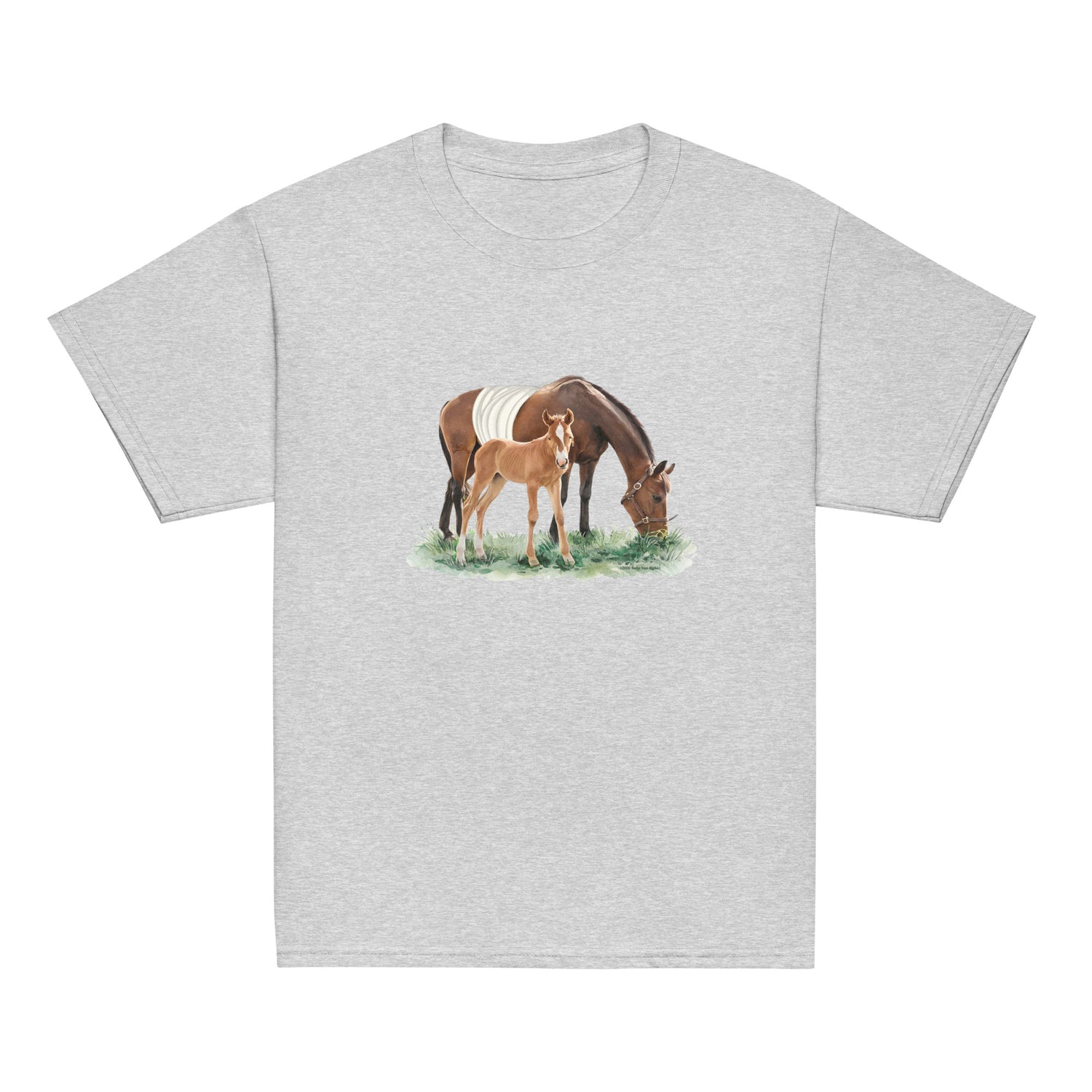 KIDS Margot T-Shirt by Katie Van Slyke - Sport Grey