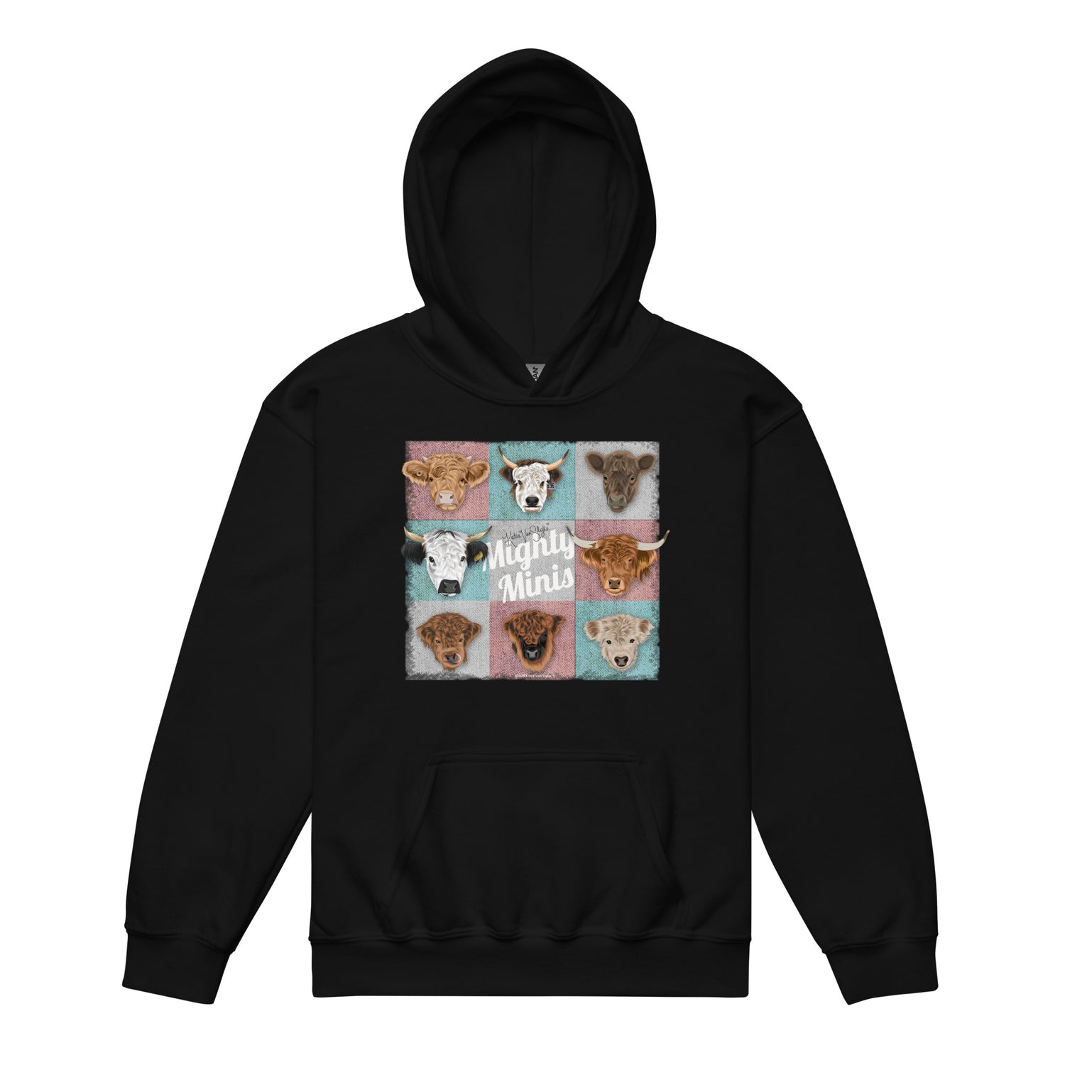 KIDS Mighty Minis Hoodie by Katie Van Slyke - Black