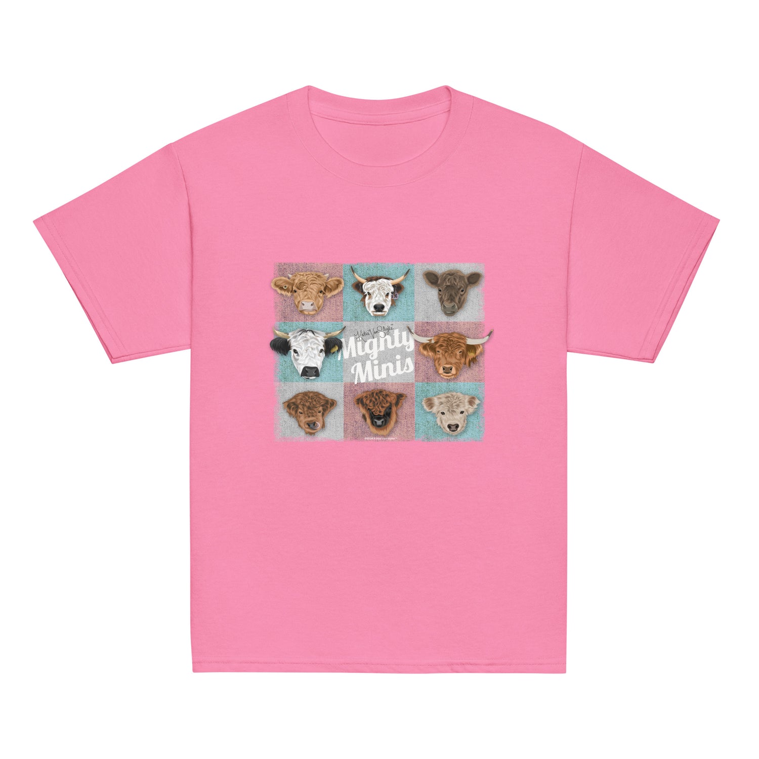 KIDS Mighty Minis T-Shirt by Katie Van Slyke - Azalea