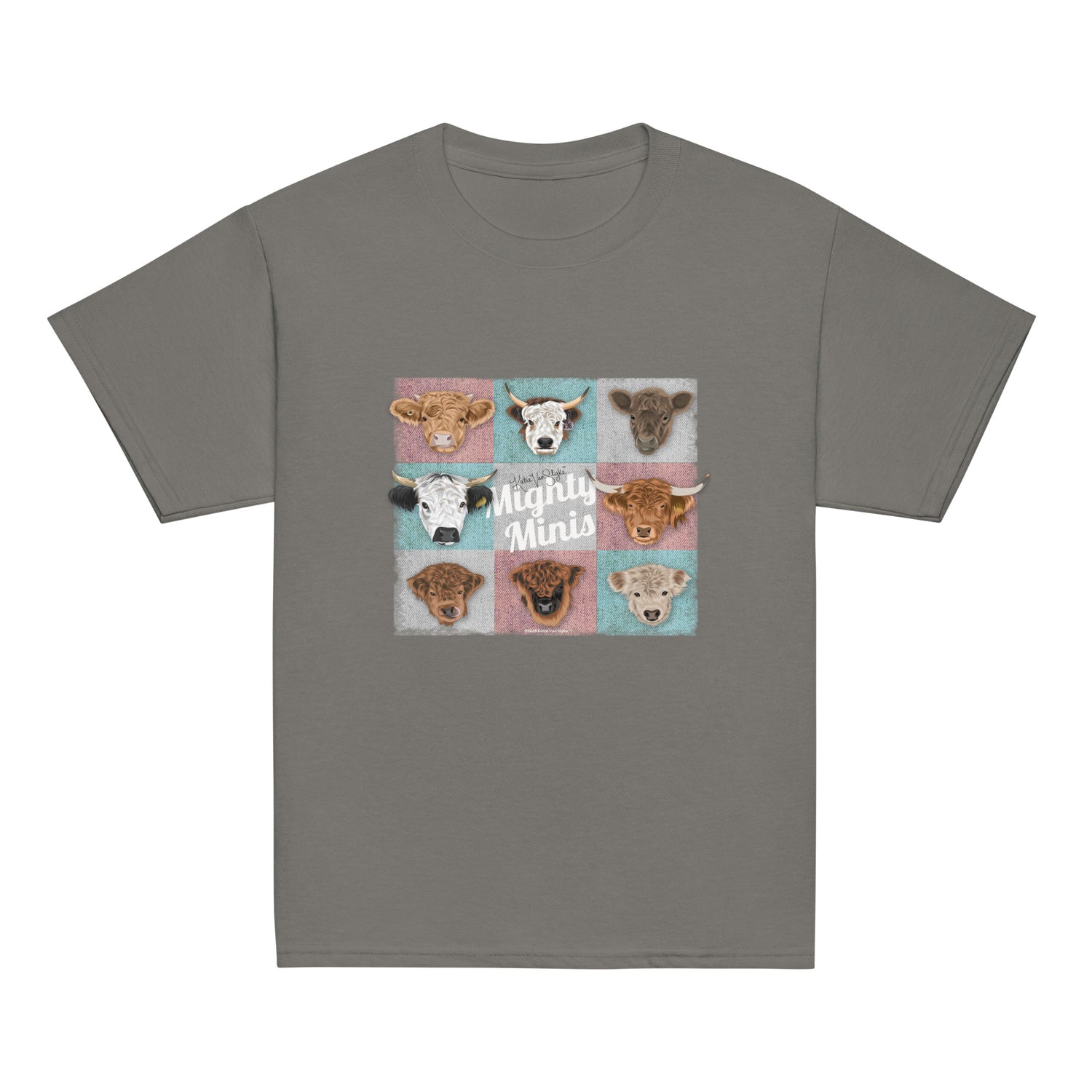 KIDS Mighty Minis T-Shirt by Katie Van Slyke - Charcoal