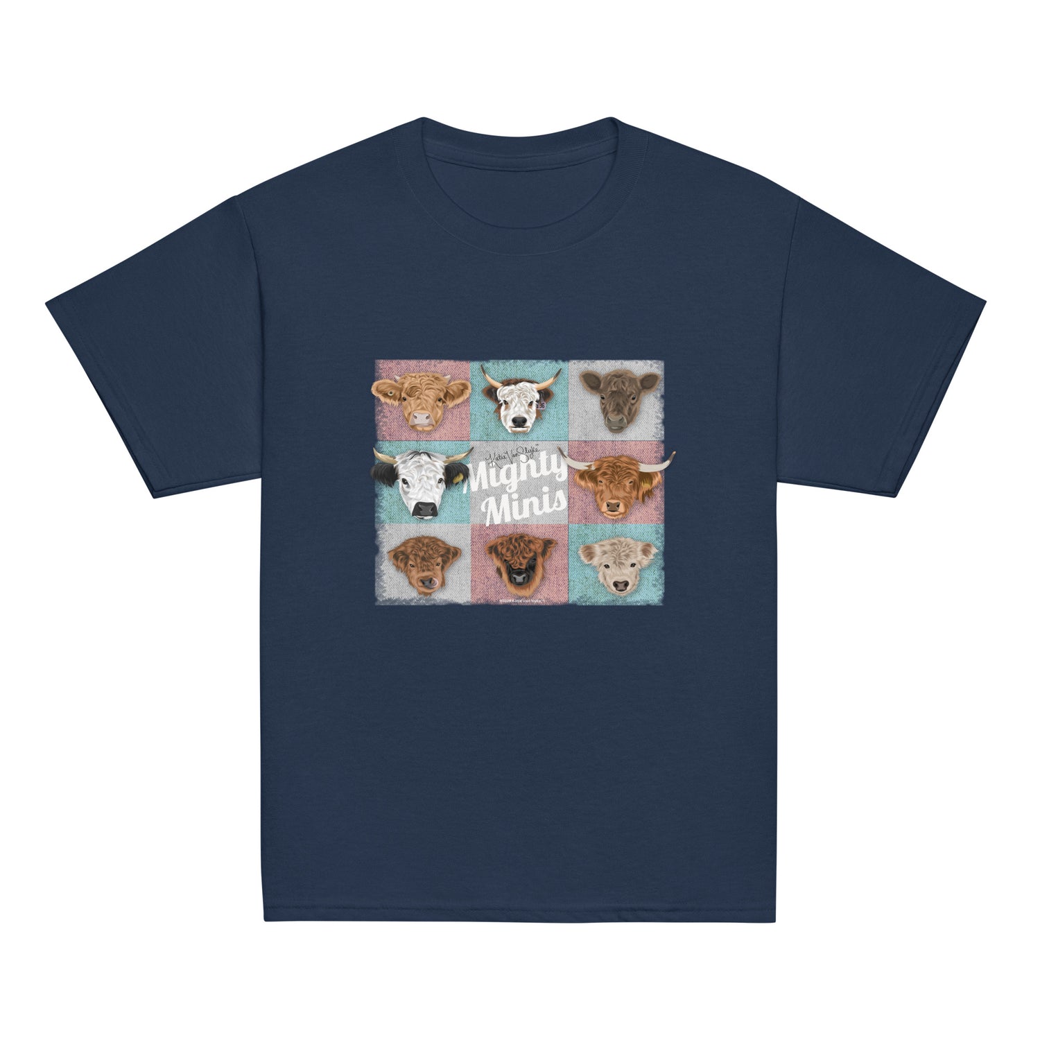 KIDS Mighty Minis T-Shirt by Katie Van Slyke - Navy