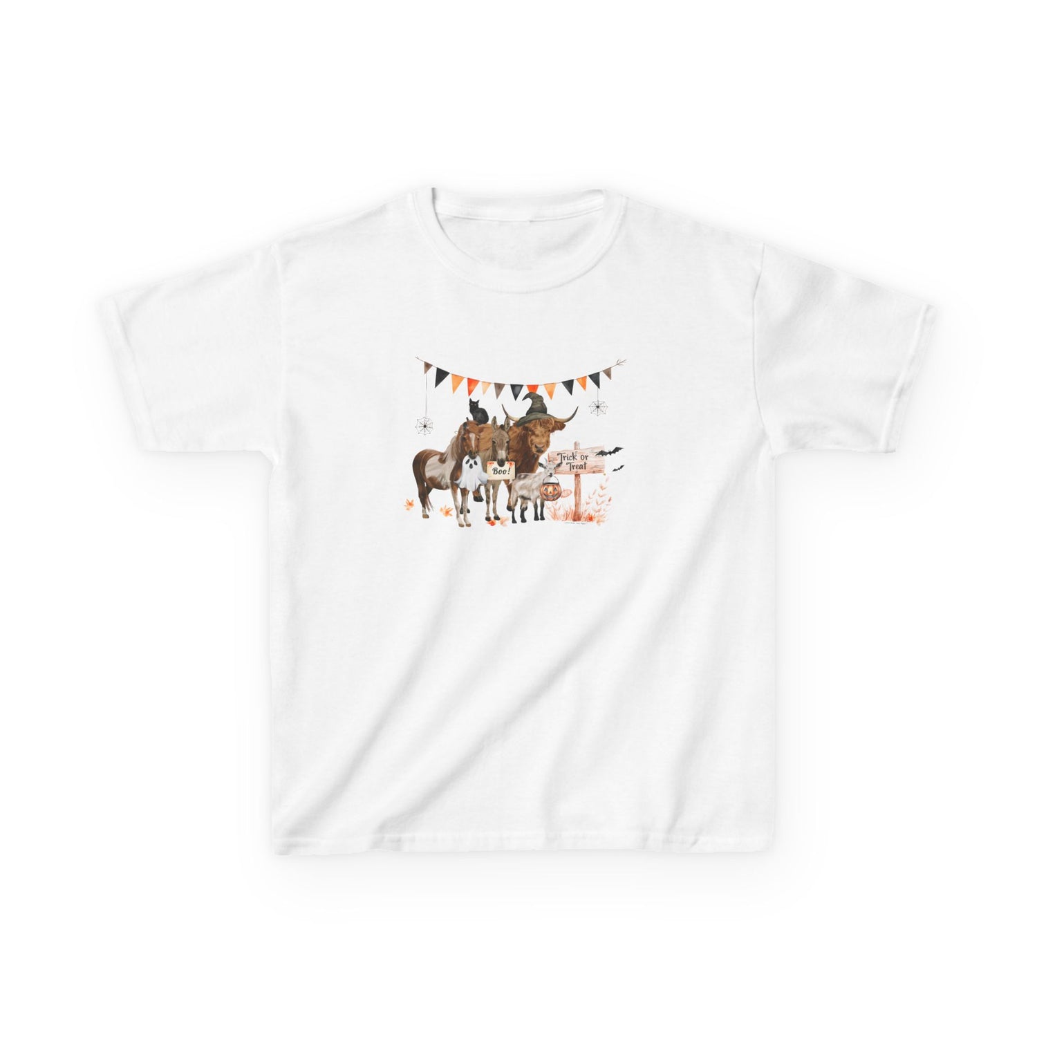 KIDS Mini Halloween T-Shirt by Katie Van Slyke™ White
