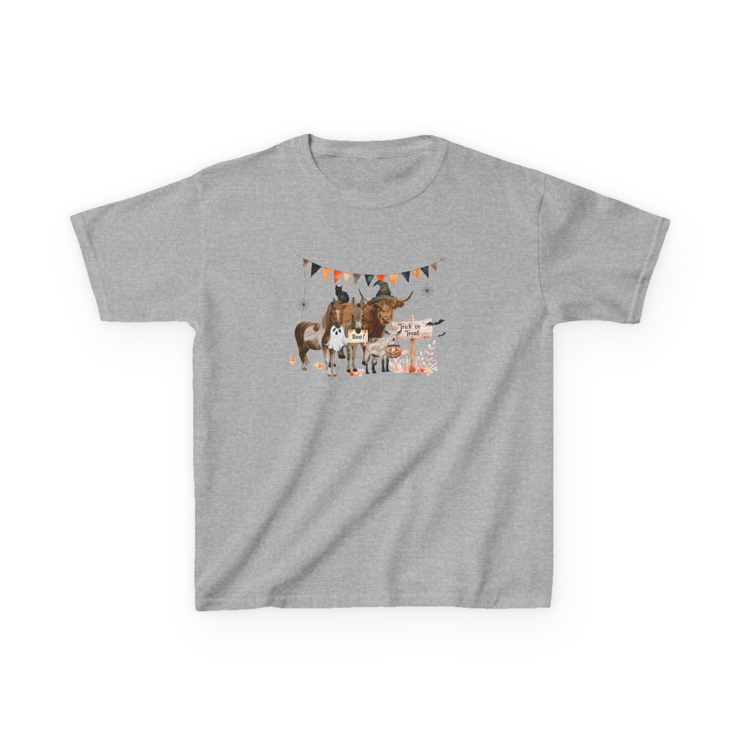 KIDS Mini Halloween T-Shirt by Katie Van Slyke™ Sport Grey