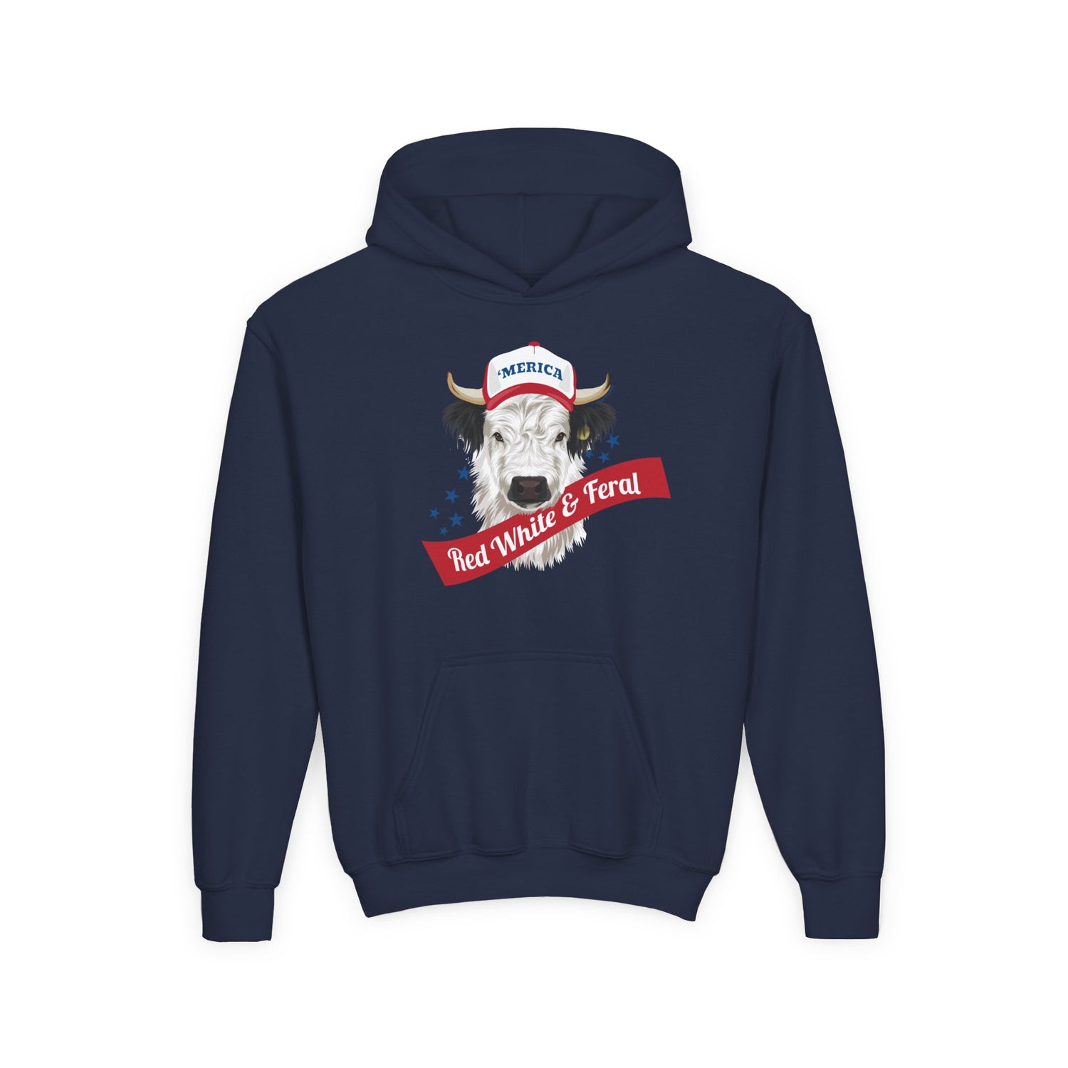 KIDS Mini 'Merica Hoodie by Katie Van Slyke™ Navy