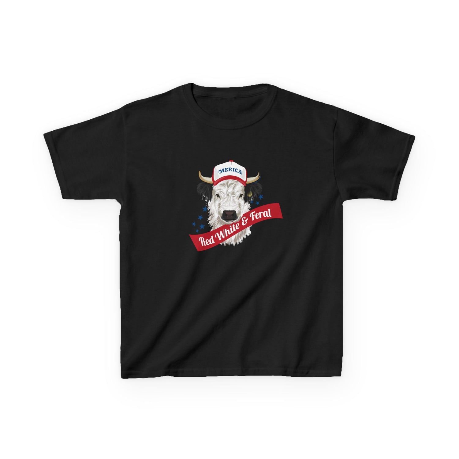 KIDS Mini 'Merica T-Shirt by Katie Van Slyke™ Black