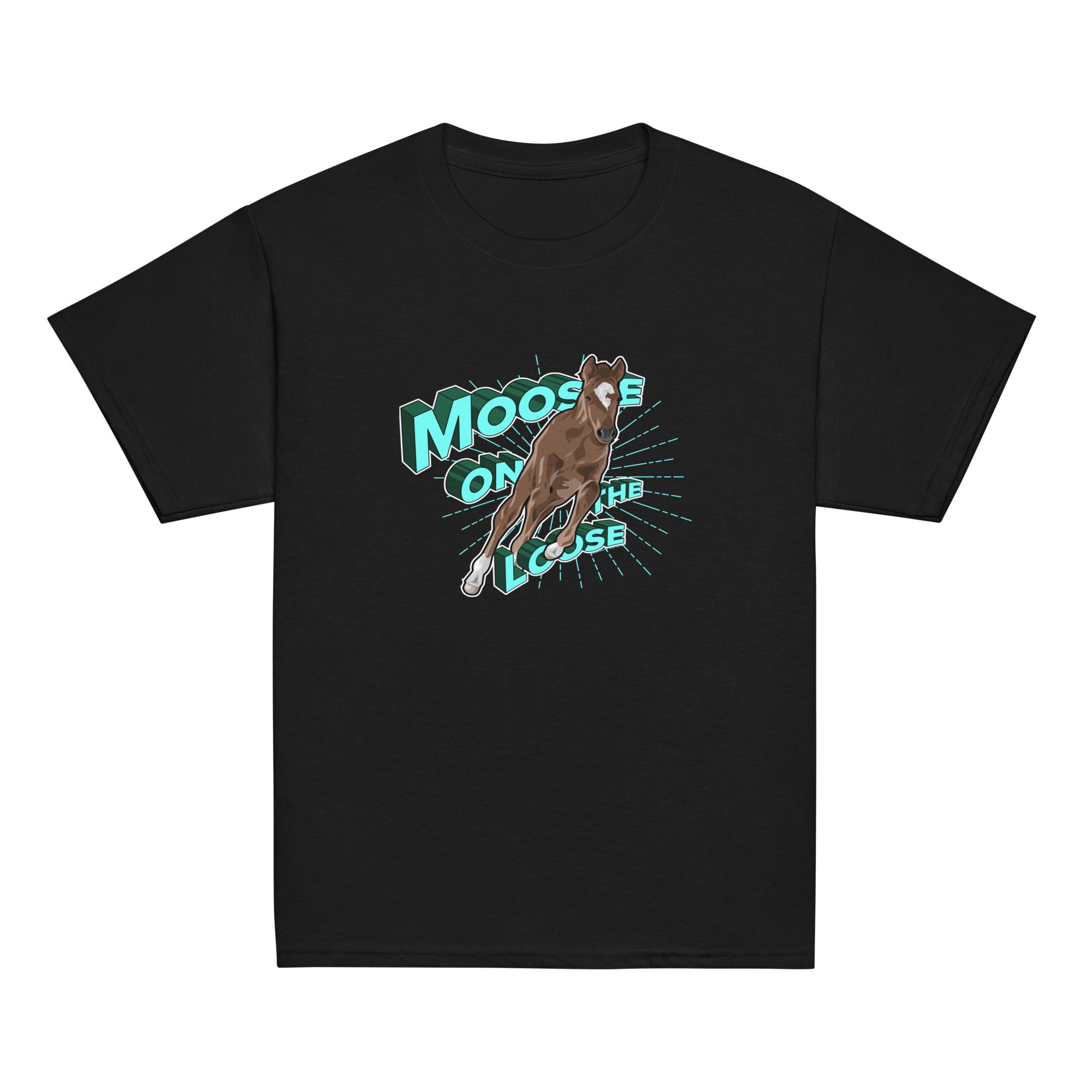 KIDS Moose On The Loose T-Shirt by Katie Van Slyke®