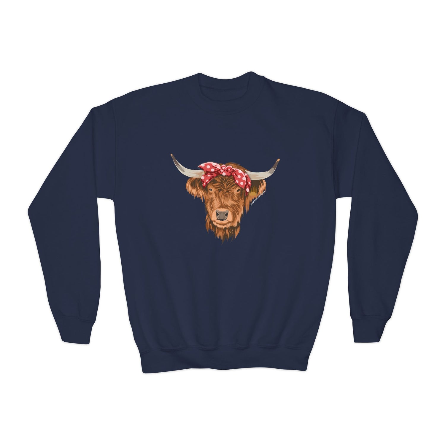 KIDS Petunia Sweatshirt by Katie Van Slyke™ Navy