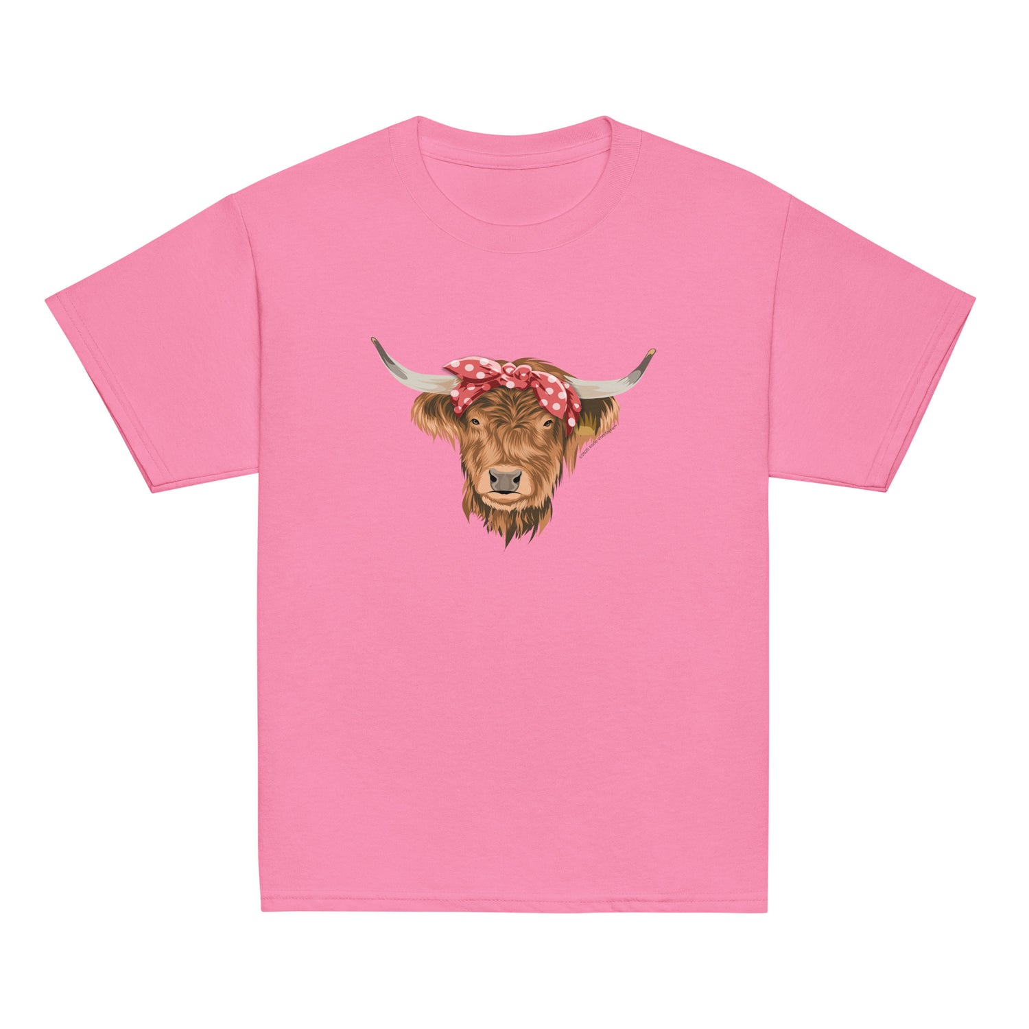 KIDS Petunia T-Shirt by Katie Van Slyke - Azalea