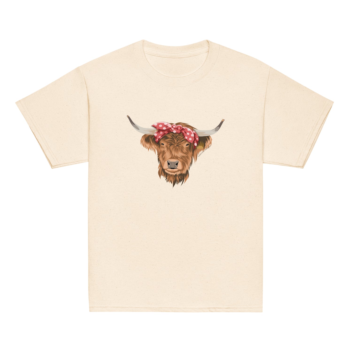 KIDS Petunia T-Shirt by Katie Van Slyke - Natural