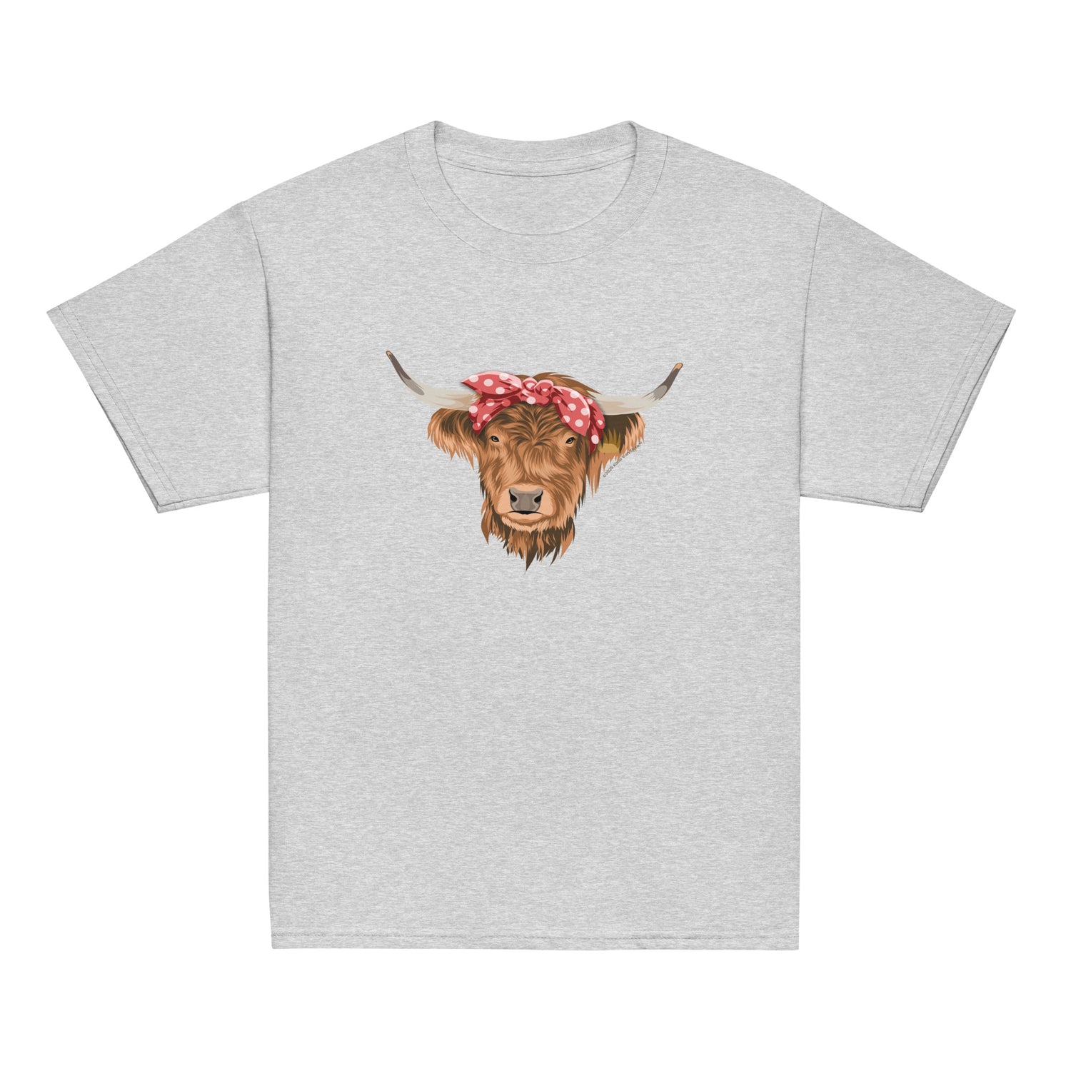 KIDS Petunia T-Shirt by Katie Van Slyke - Sport grey