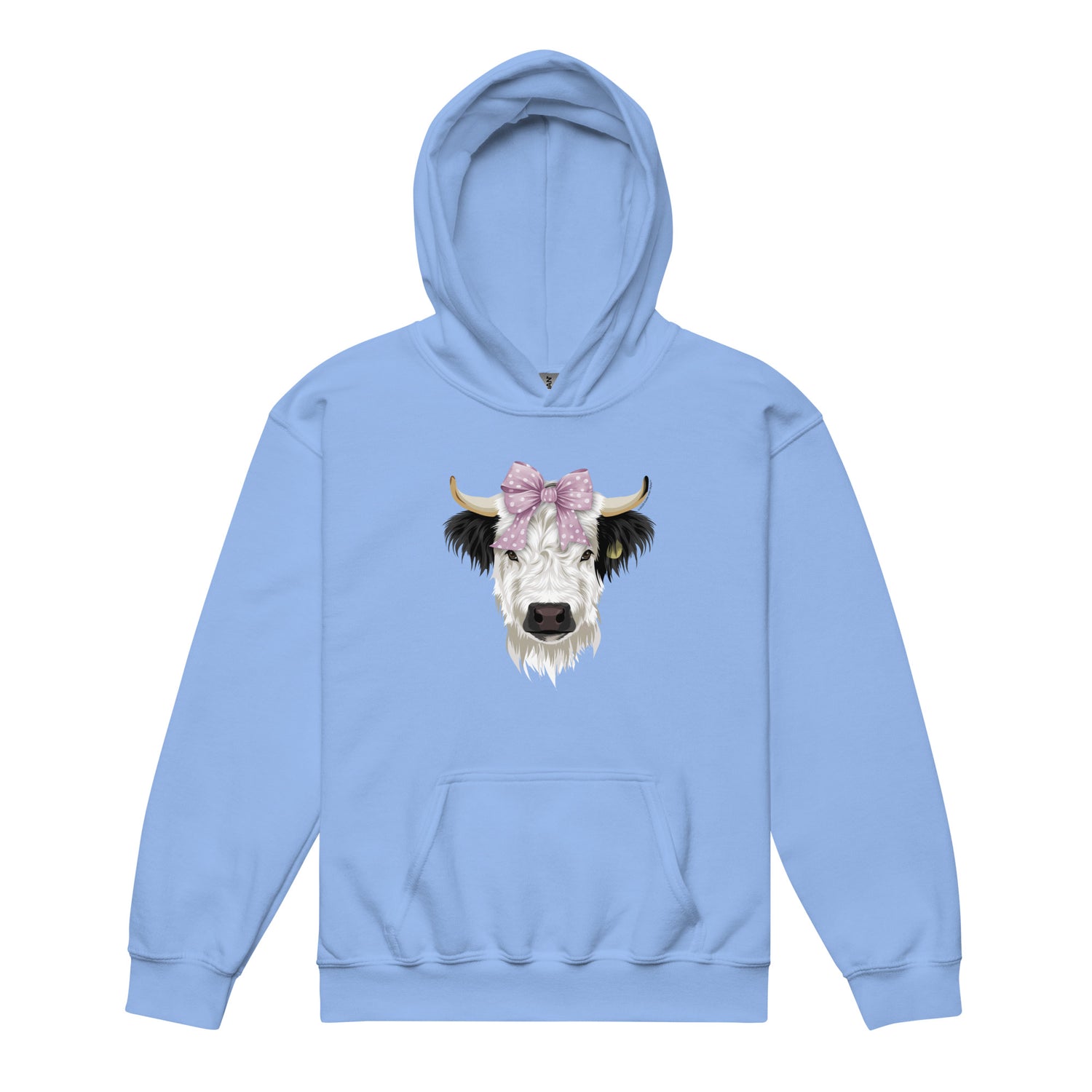 KIDS Poppy Hoodie by Katie Van Slyke - Carolina Blue