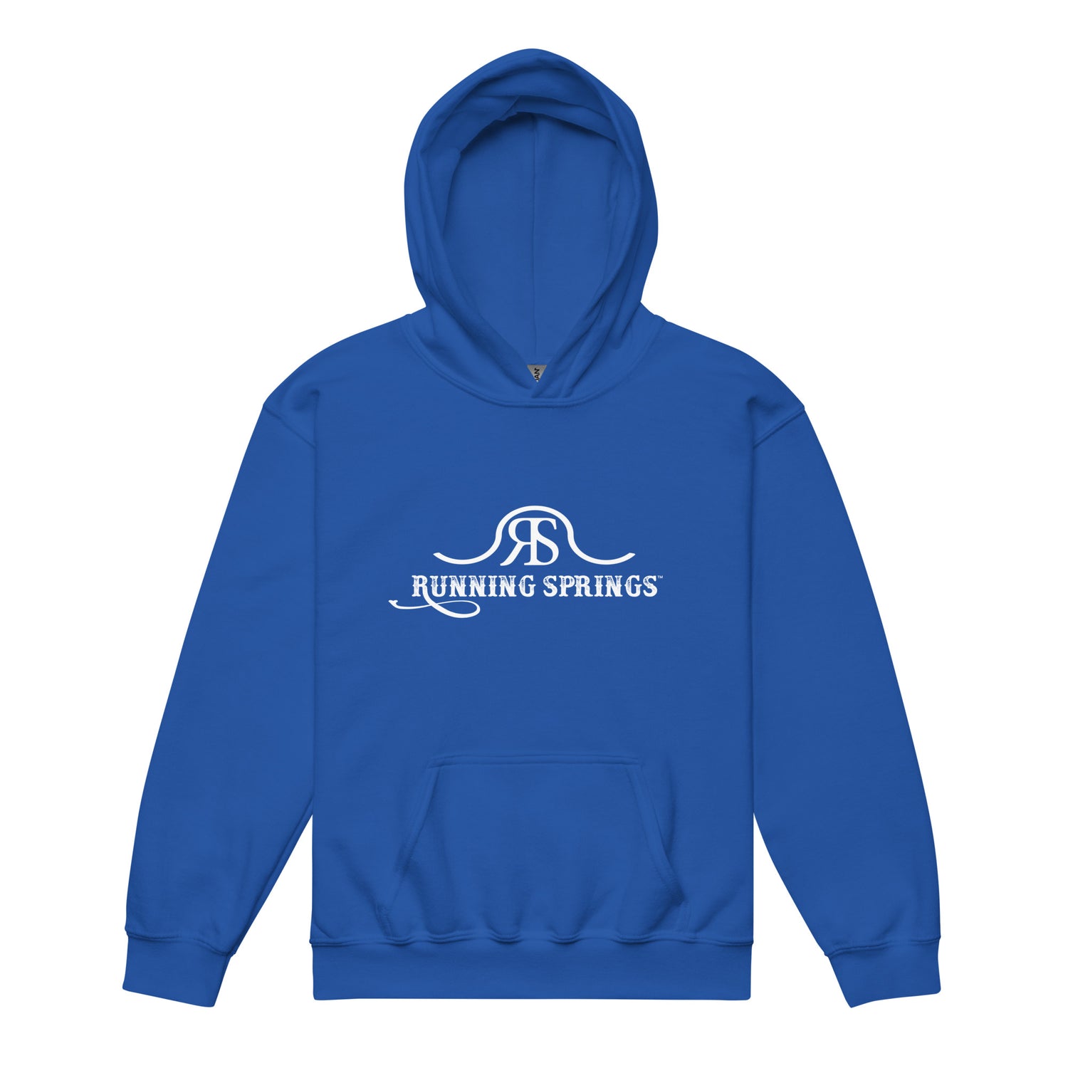 KIDS Running Springs Hoodie by Katie Van Slyke - Royal