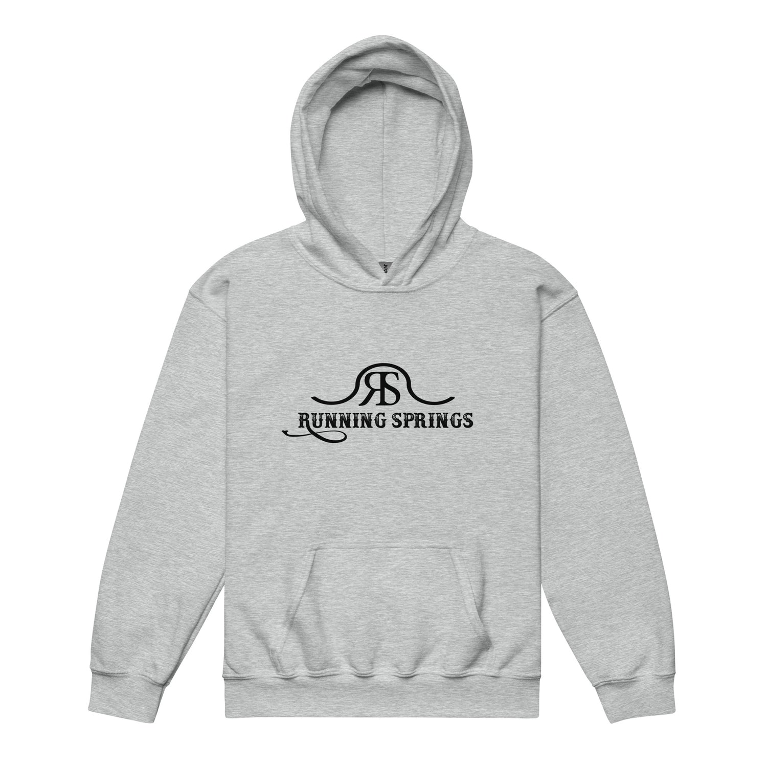 KIDS Running Springs Hoodie by Katie Van Slyke - Sport Grey