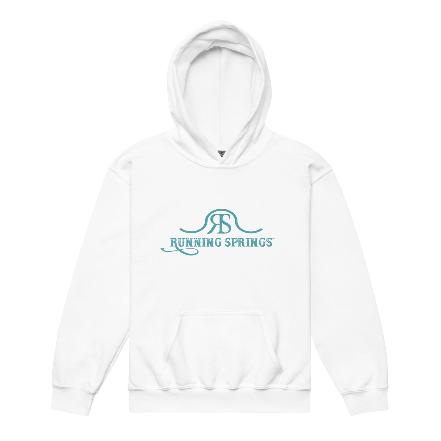 KIDS Running Springs Hoodie by Katie Van Slyke - White