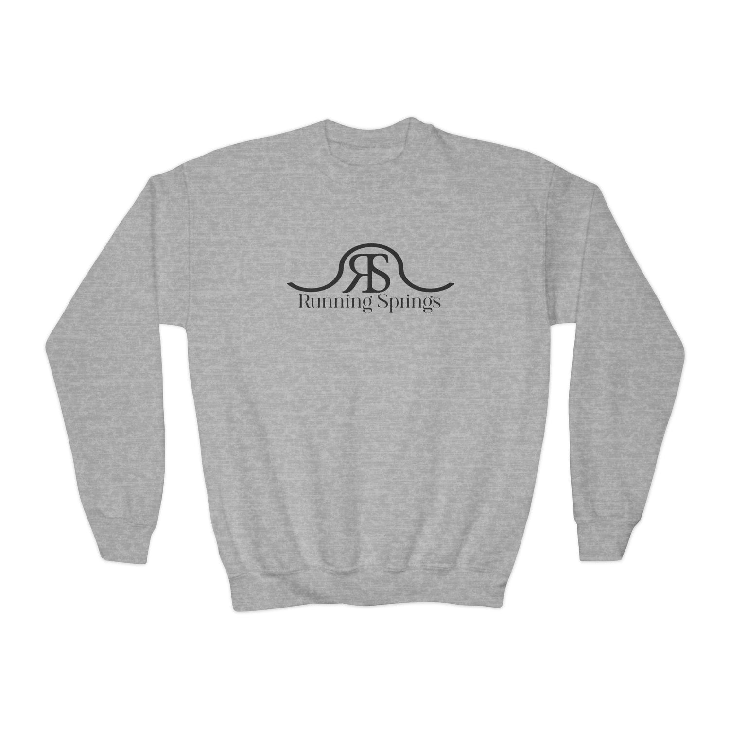 KIDS Running Springs Sweatshirt by Katie Van Slyke™ Sport Grey