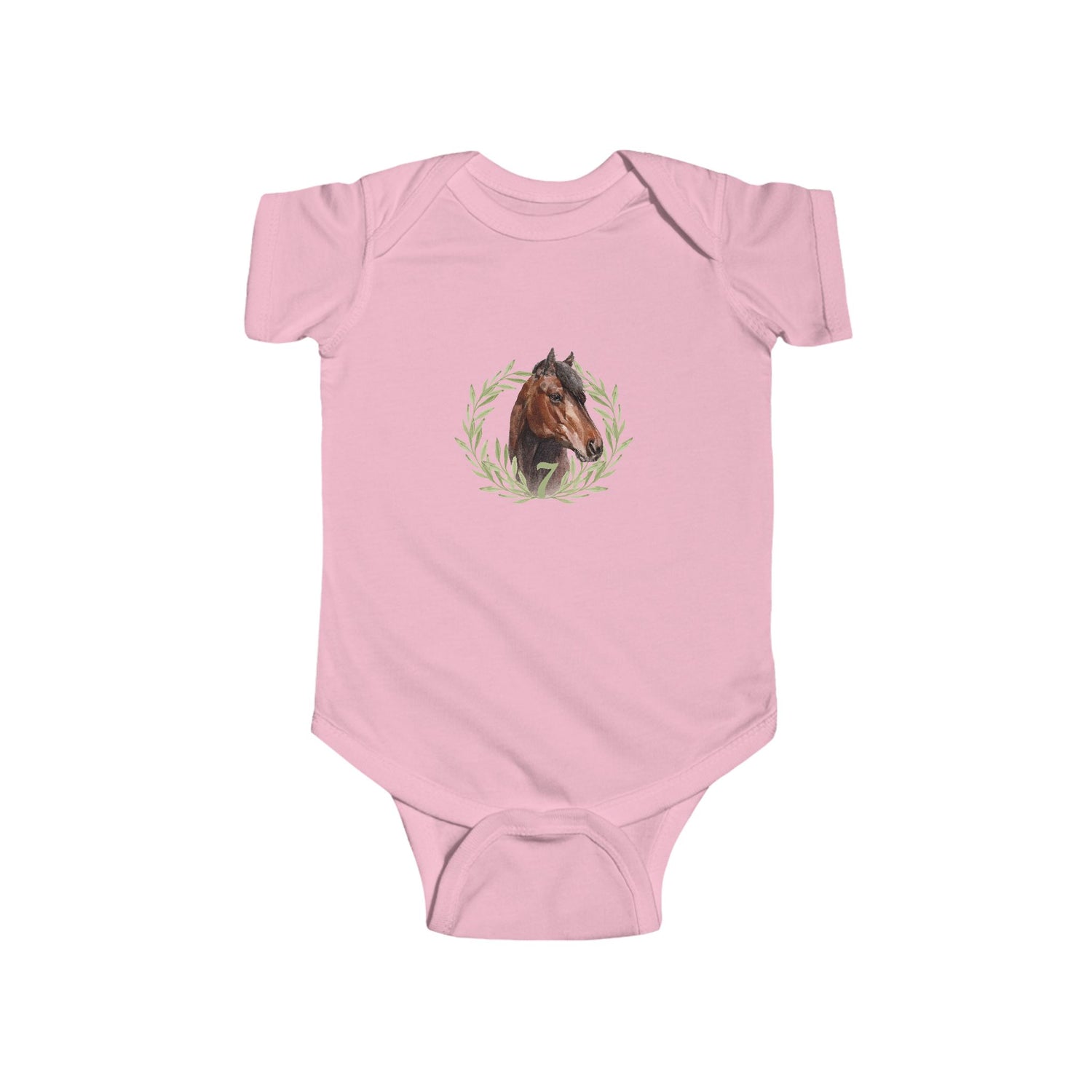 KIDS Seven Memorial Onesie by Katie Van Slyke™ Pink