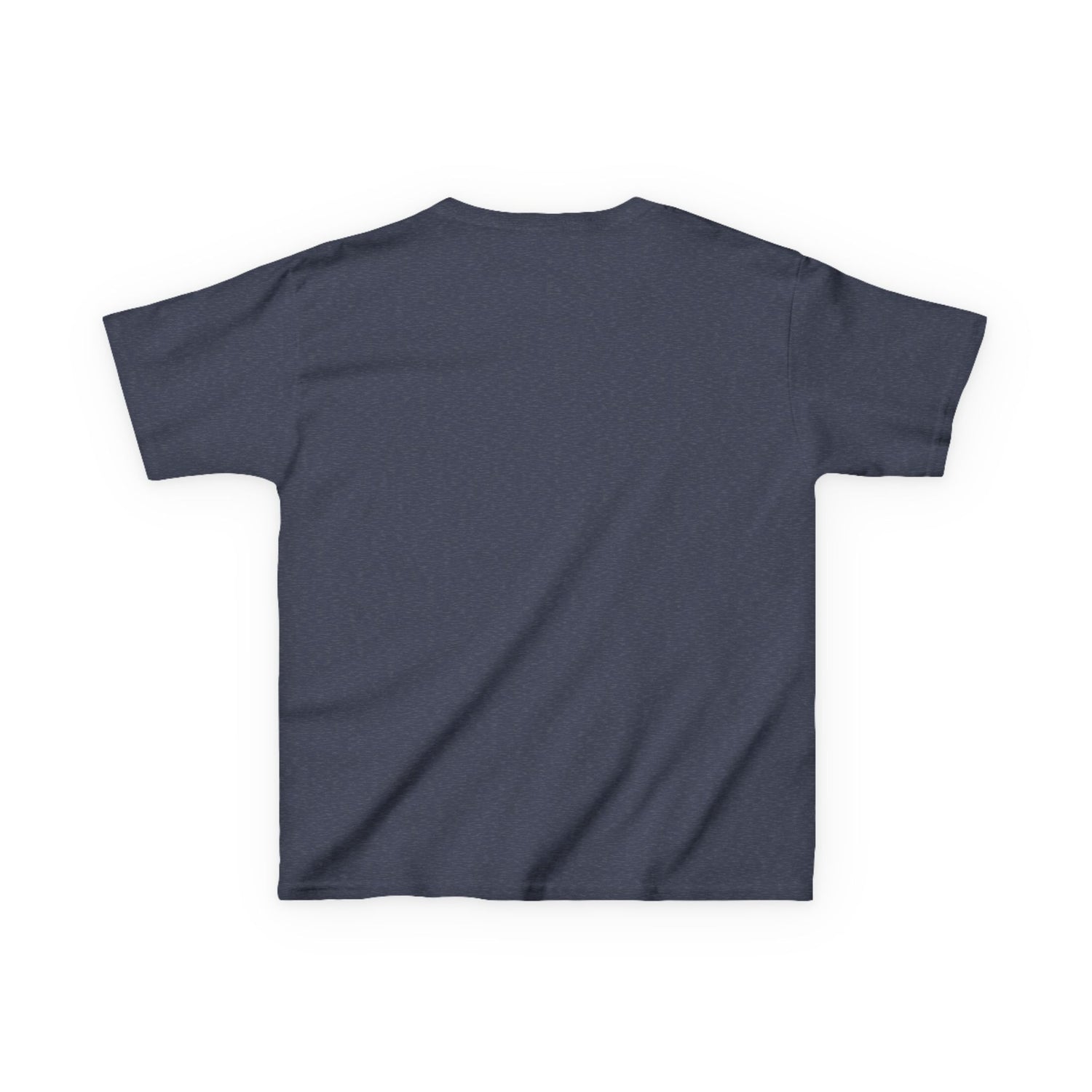 KIDS Seven's Heaven T-Shirt by Katie Van Slyke™ Heather Navy back
