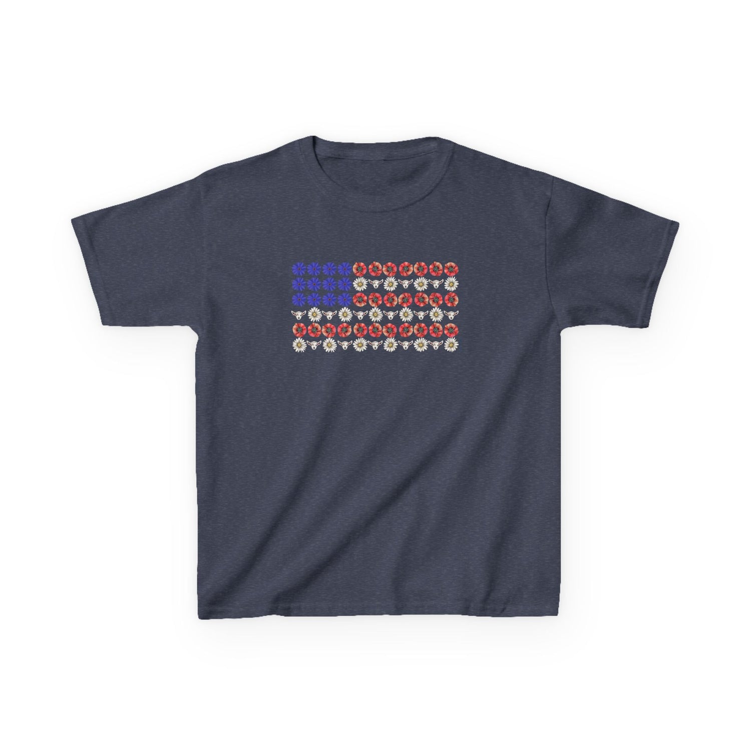 KIDS Stars, Stripes, and Goats T-Shirt by Katie Van Slyke™ Navy Heather
