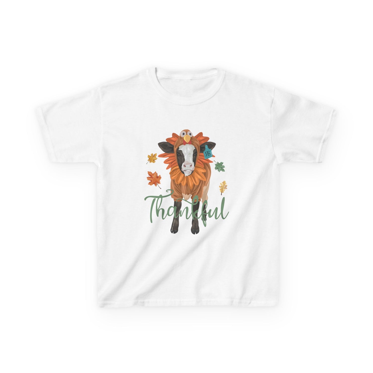 KIDS Turkey Time T-Shirt by Katie Van Slyke™ White