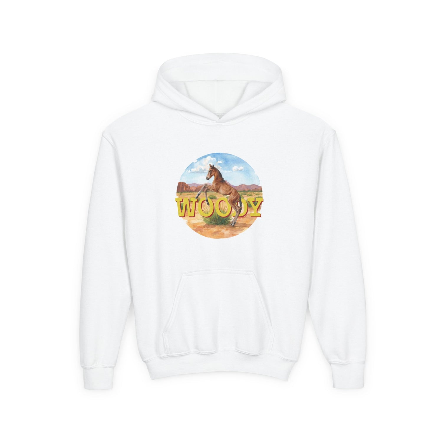 KIDS Woody Hoodie by Katie Van Slyke® White