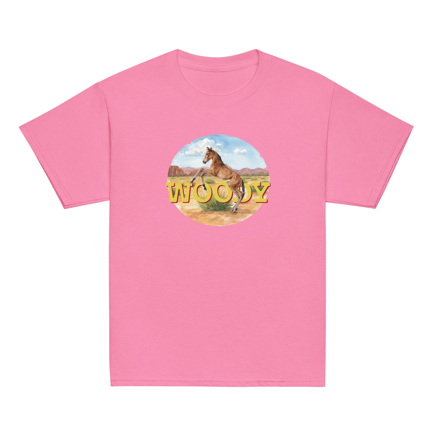 KIDS Woody T-Shirt by Katie Van Slyke - Azalea