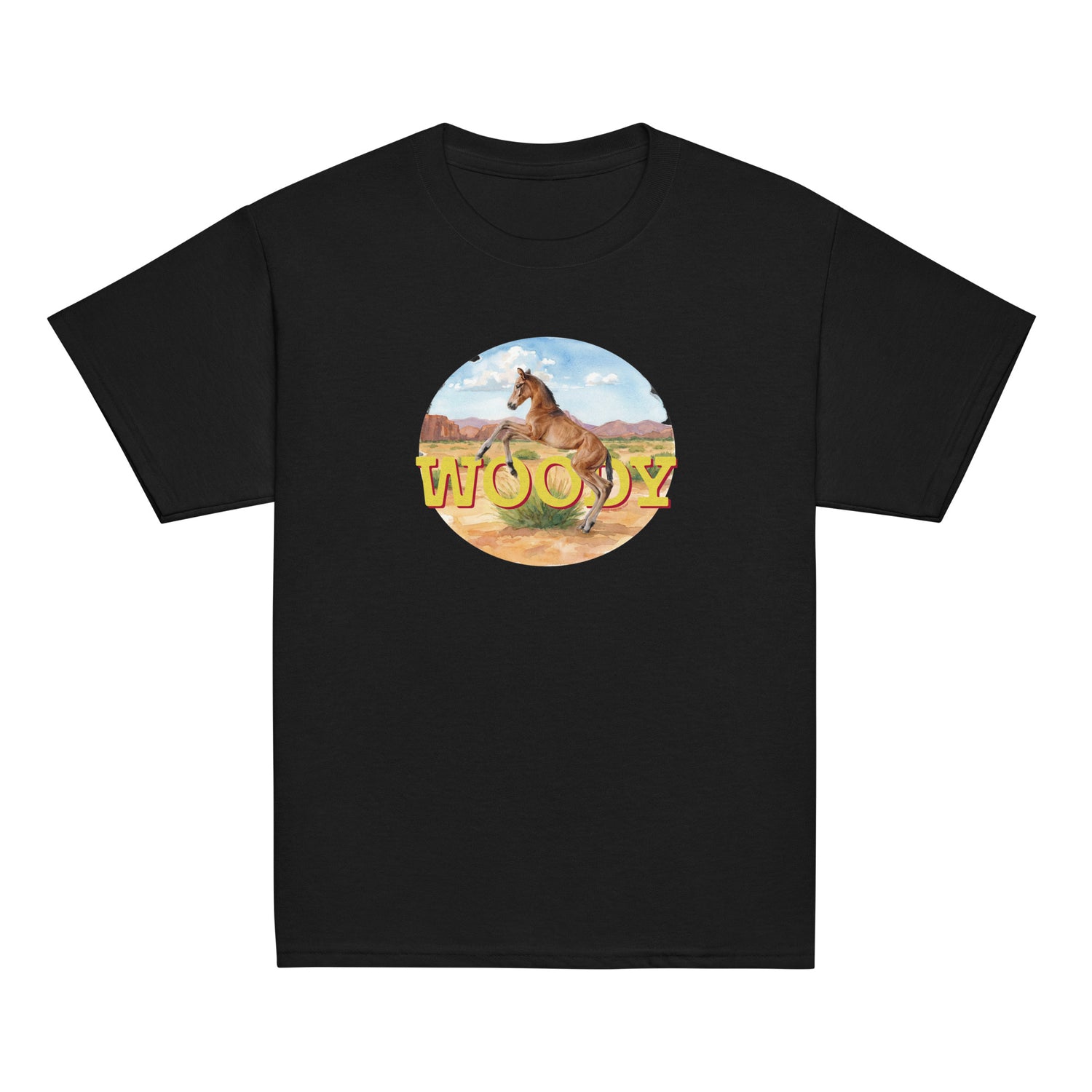 KIDS Woody T-Shirt by Katie Van Slyke - Black