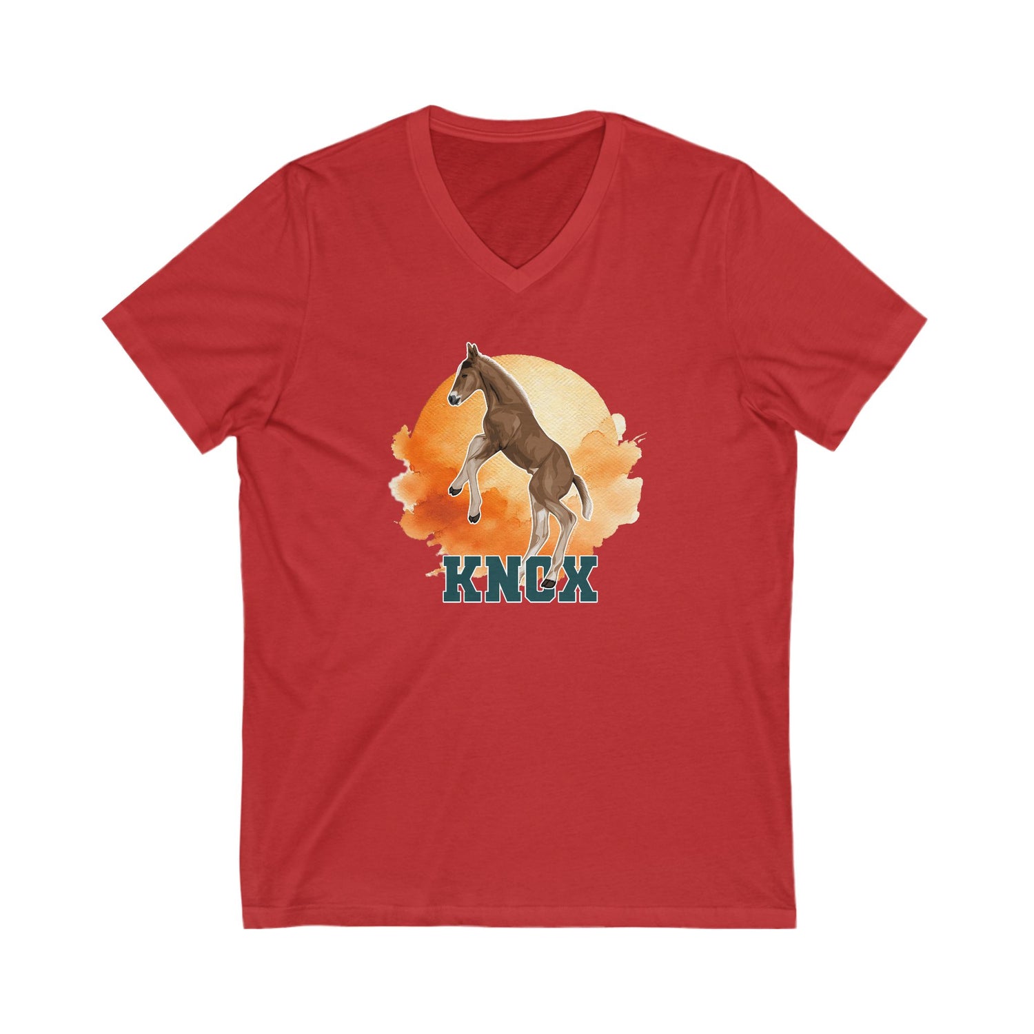 Knox V-Neck T-Shirt by Katie Van Slyke™