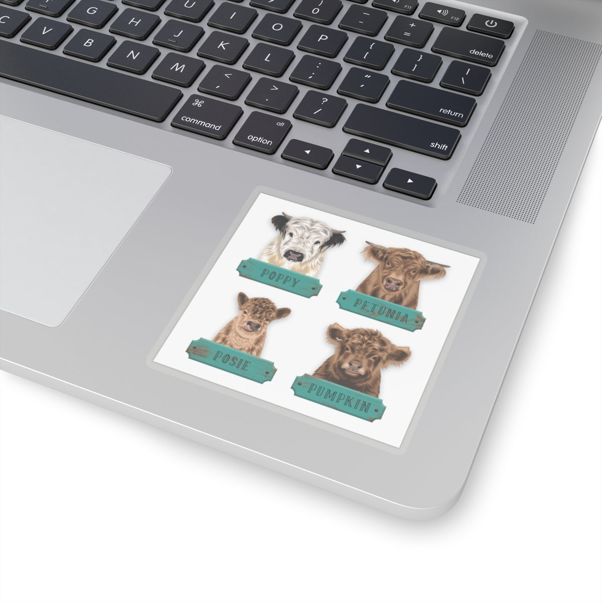 Mini Cows Sticker by Katie Van Slyke