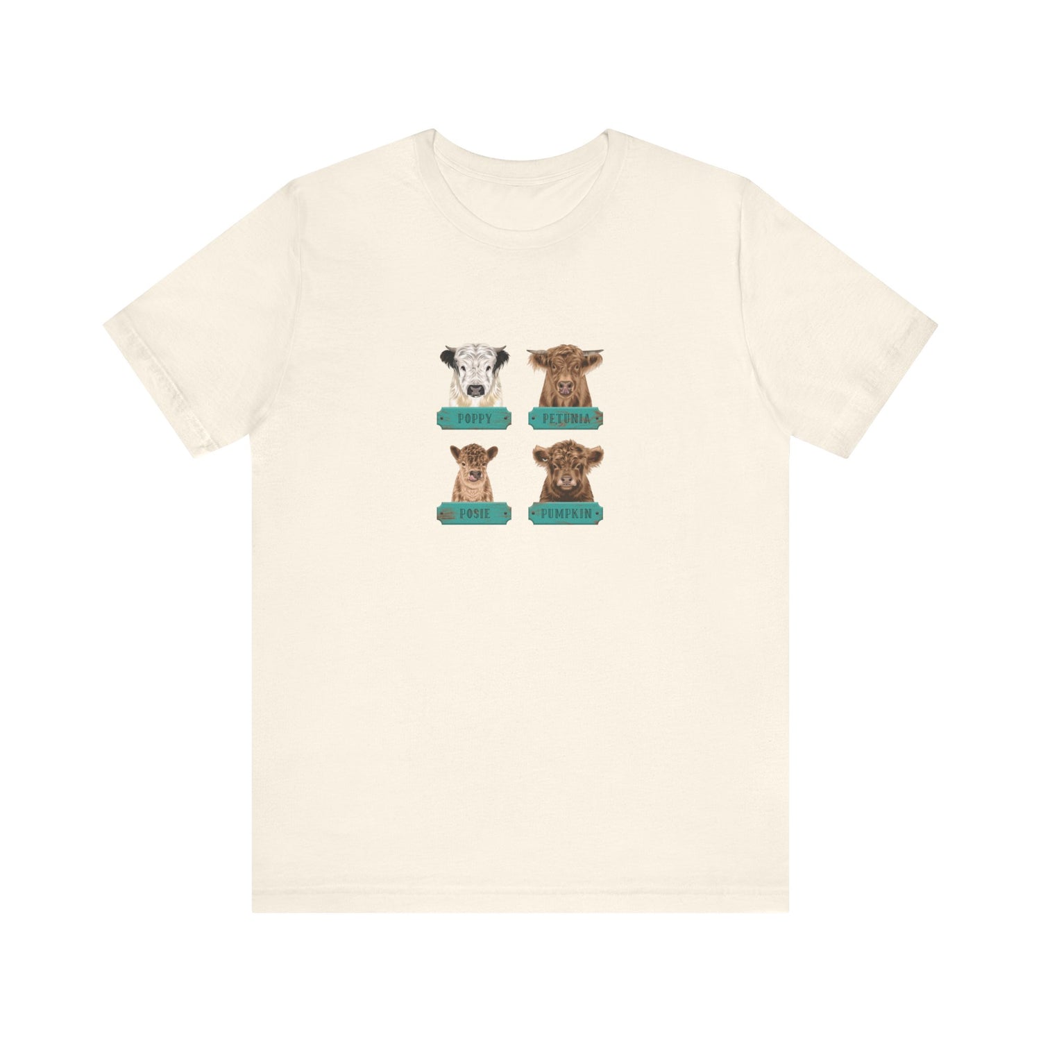 Mini Cows T-Shirt by Katie Van Slyke