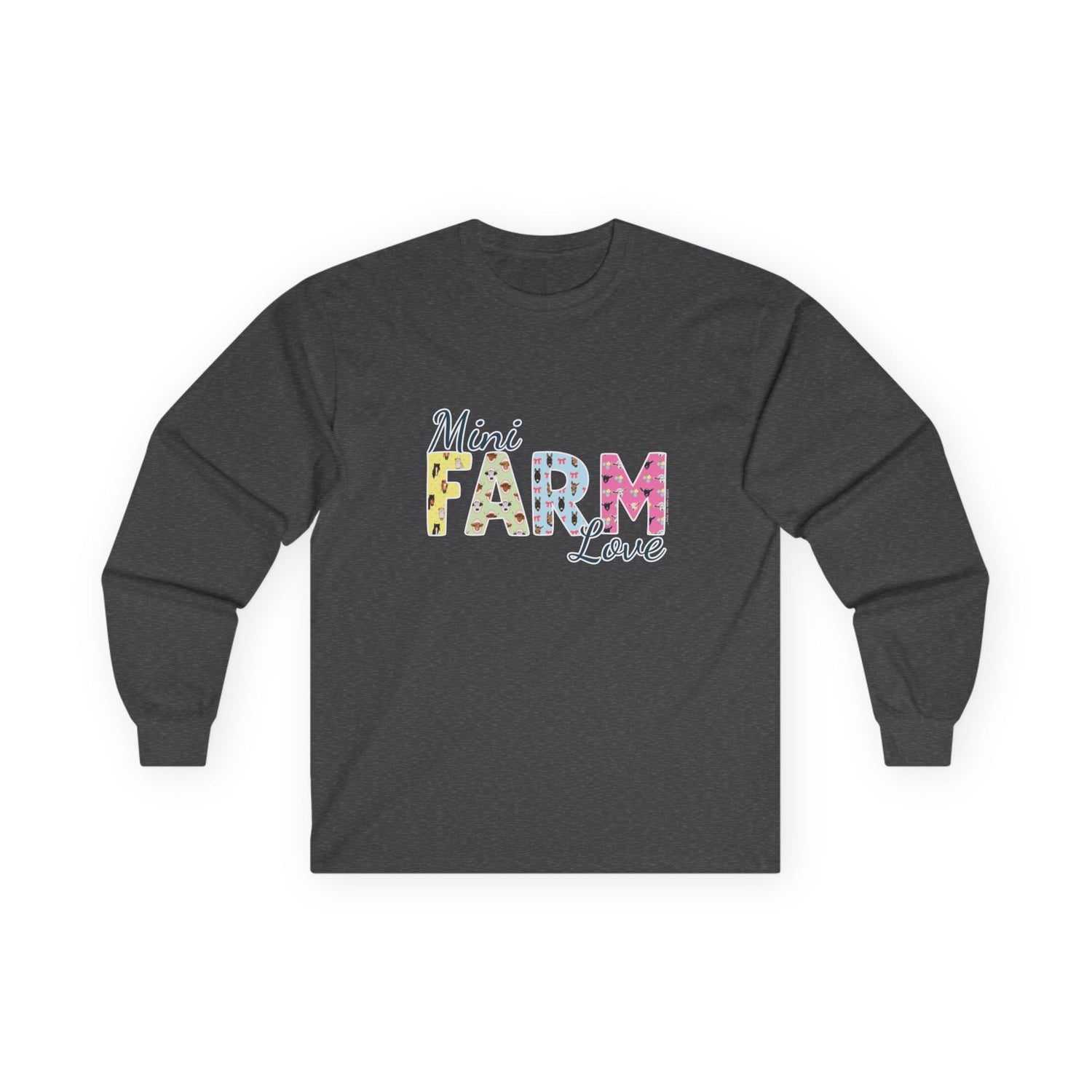 Mini Farm Love Long Sleeve T-Shirt by Katie Van Slyke™