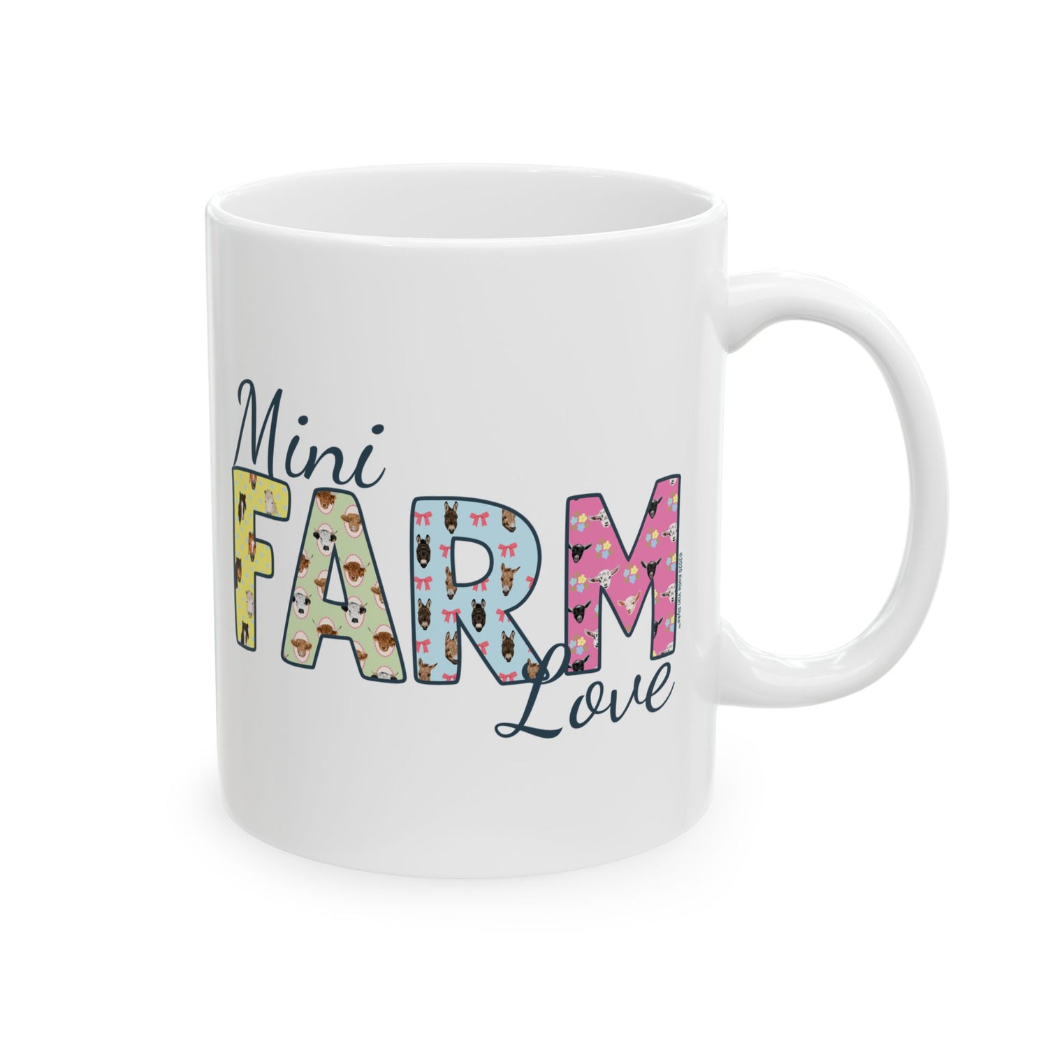 Mini Farm Love Mugs by Katie Van Slyke™