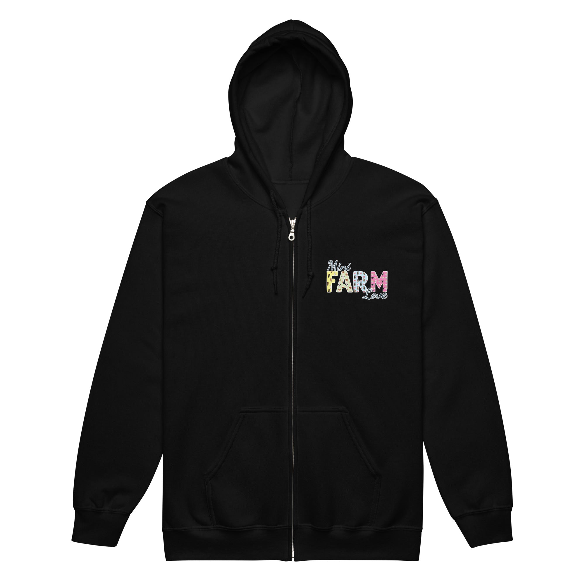トップス araki 24aw sinrei love zip foodie Mini Farm Love Zip-Up Hoodie by Katie Van Slyke®