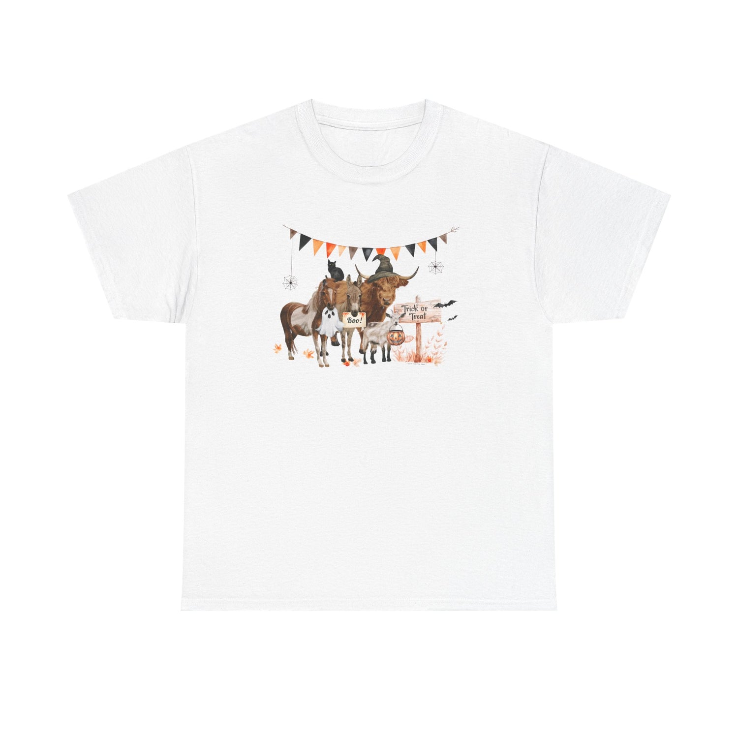 Mini Halloween T-Shirt by Katie Van Slyke™ White