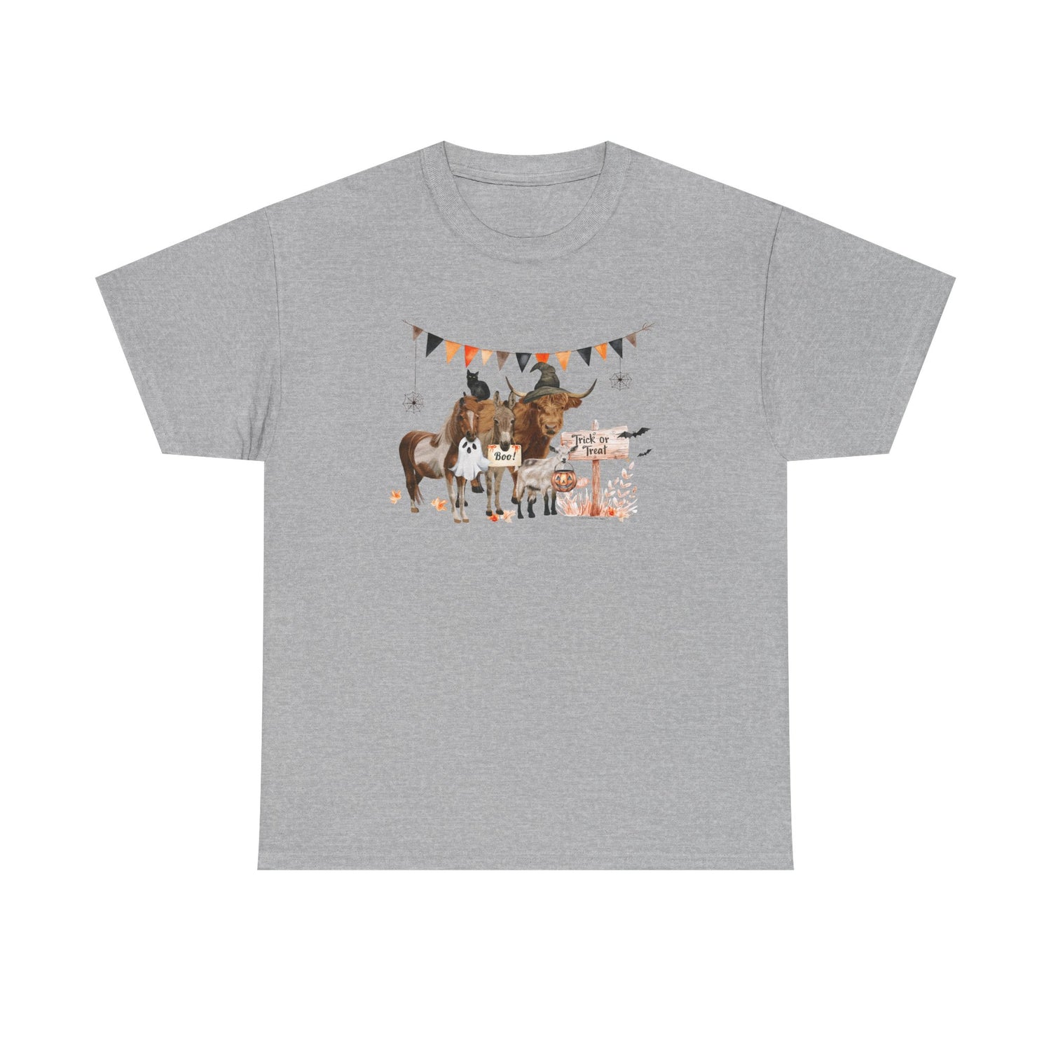 Mini Halloween T-Shirt by Katie Van Slyke™ Sport Grey
