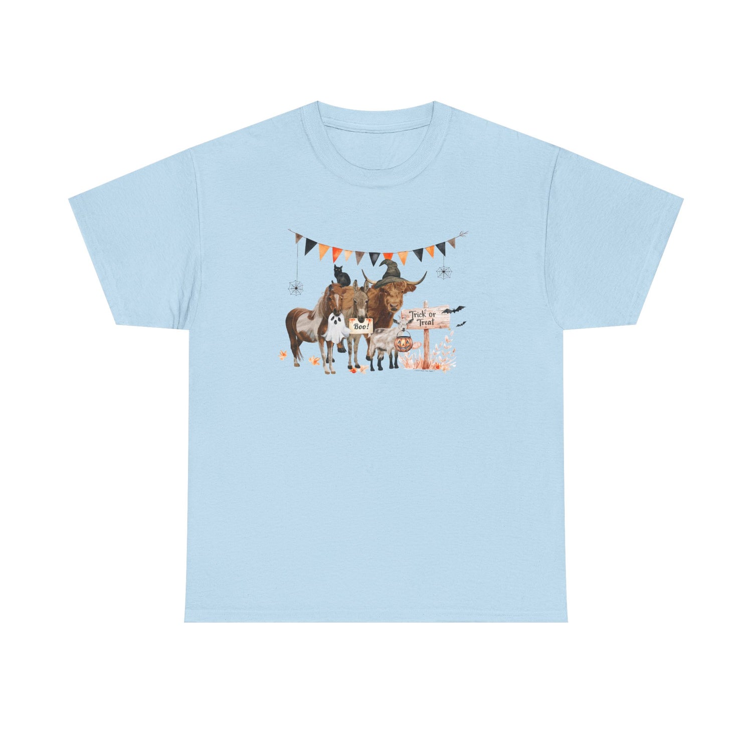 Mini Halloween T-Shirt by Katie Van Slyke™ Light Blue