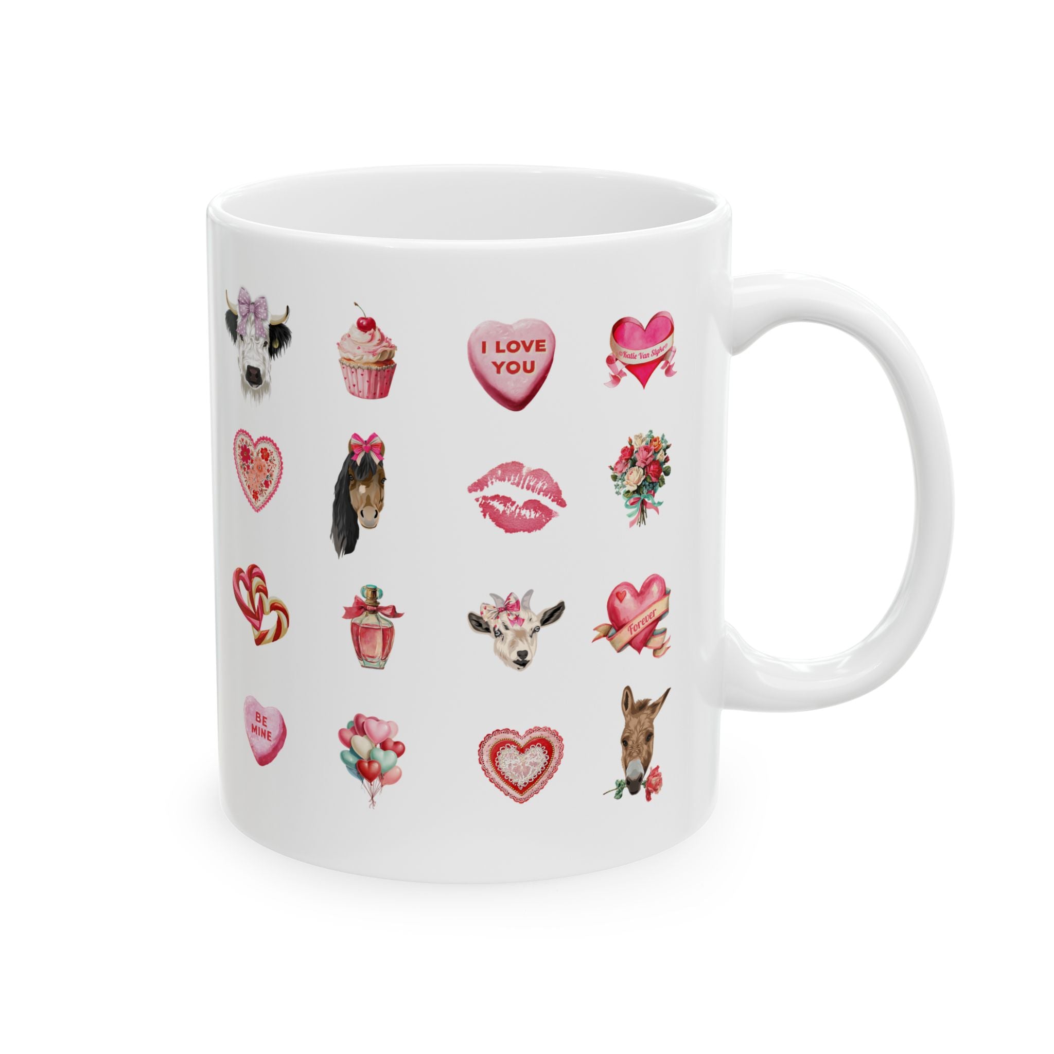 Mini Kisses Mugs by Katie Van Slyke®