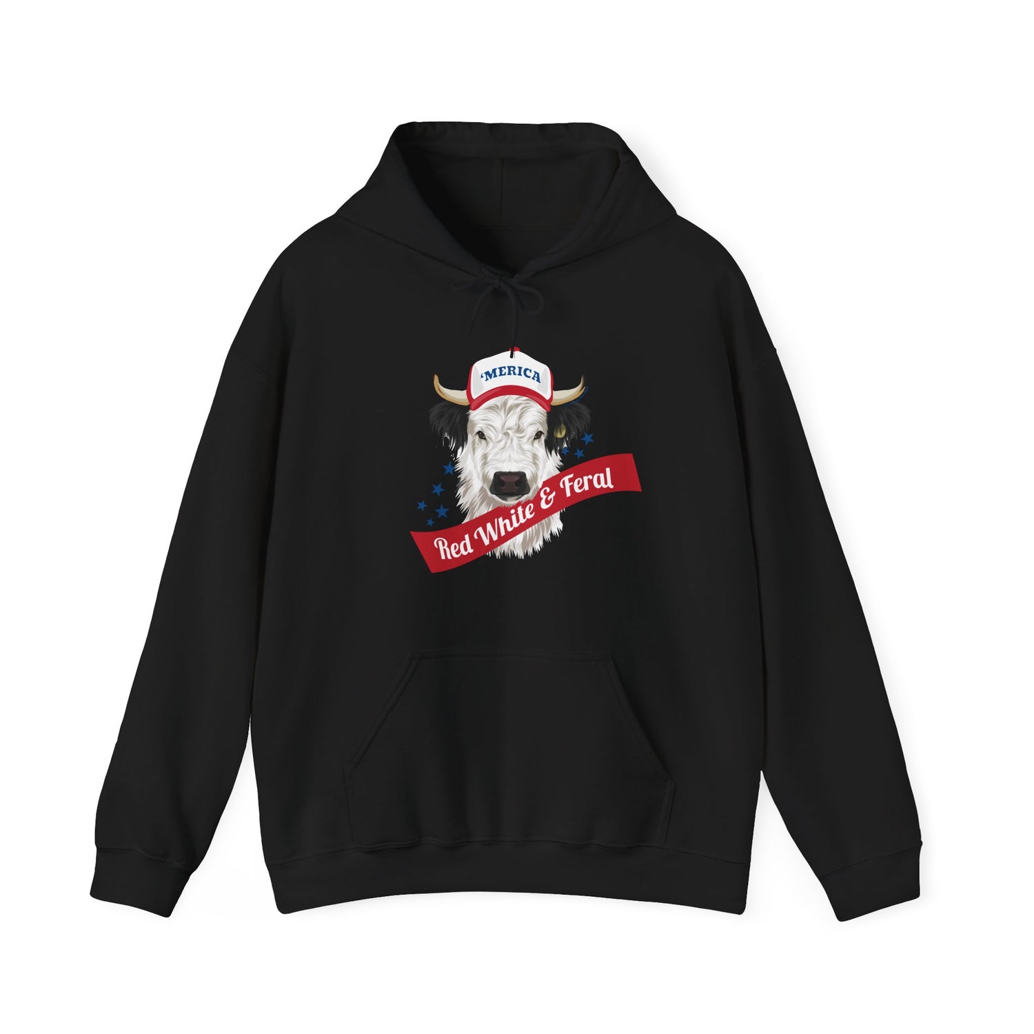Mini 'Merica Hoodie by Katie Van Slyke™ Black