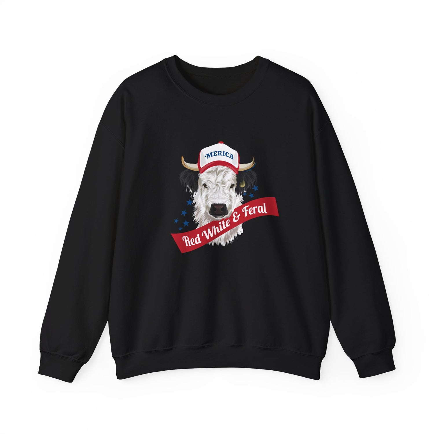 Mini 'Merica Sweatshirt by Katie Van Slyke™ Black