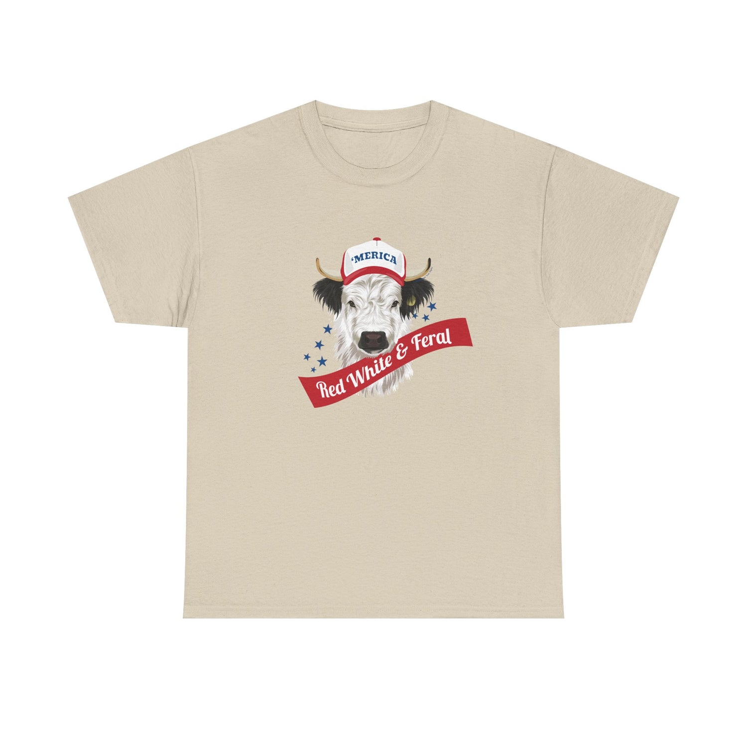 Mini 'Merica T-Shirt by Katie Van Slyke™ Sand