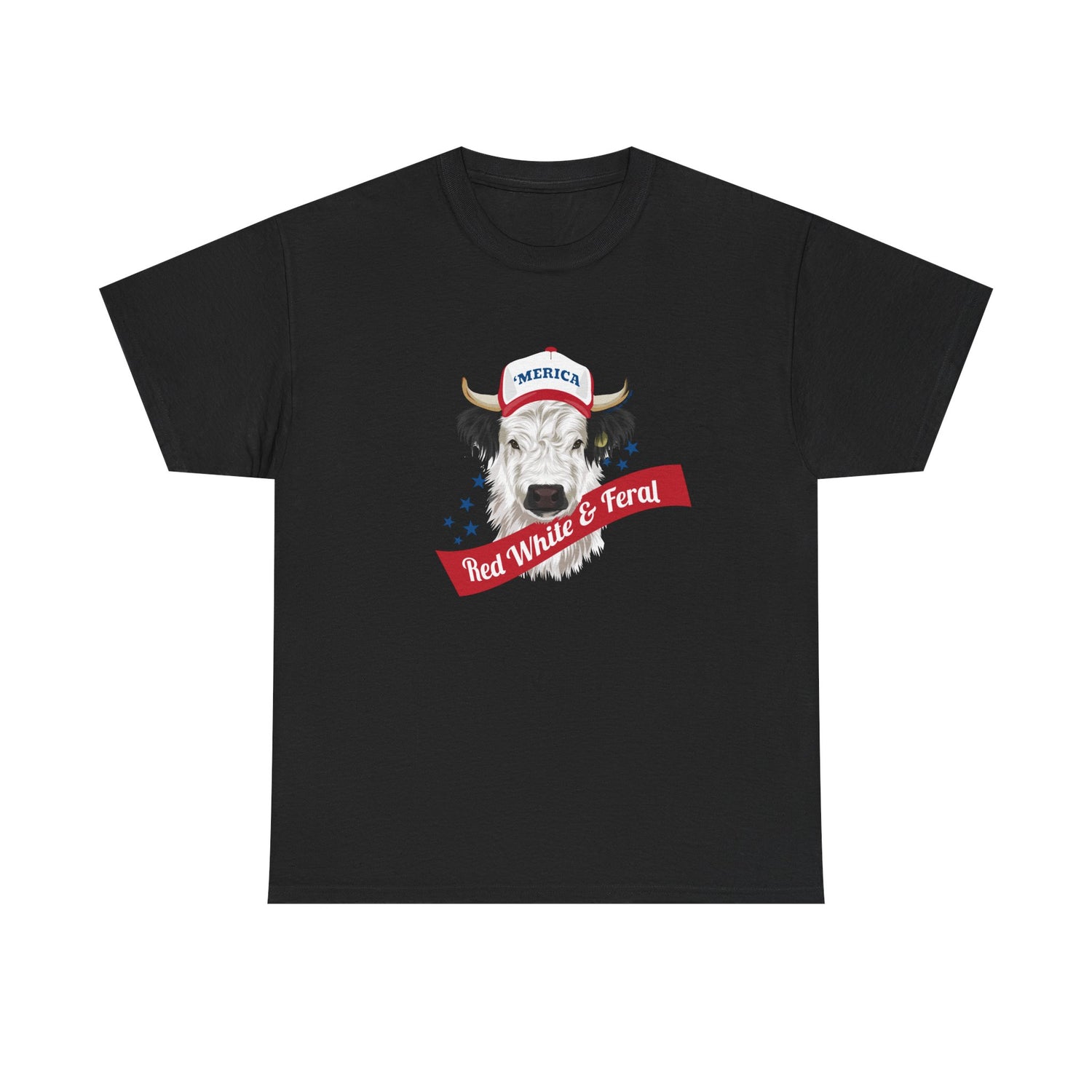 Mini 'Merica T-Shirt by Katie Van Slyke™ Black