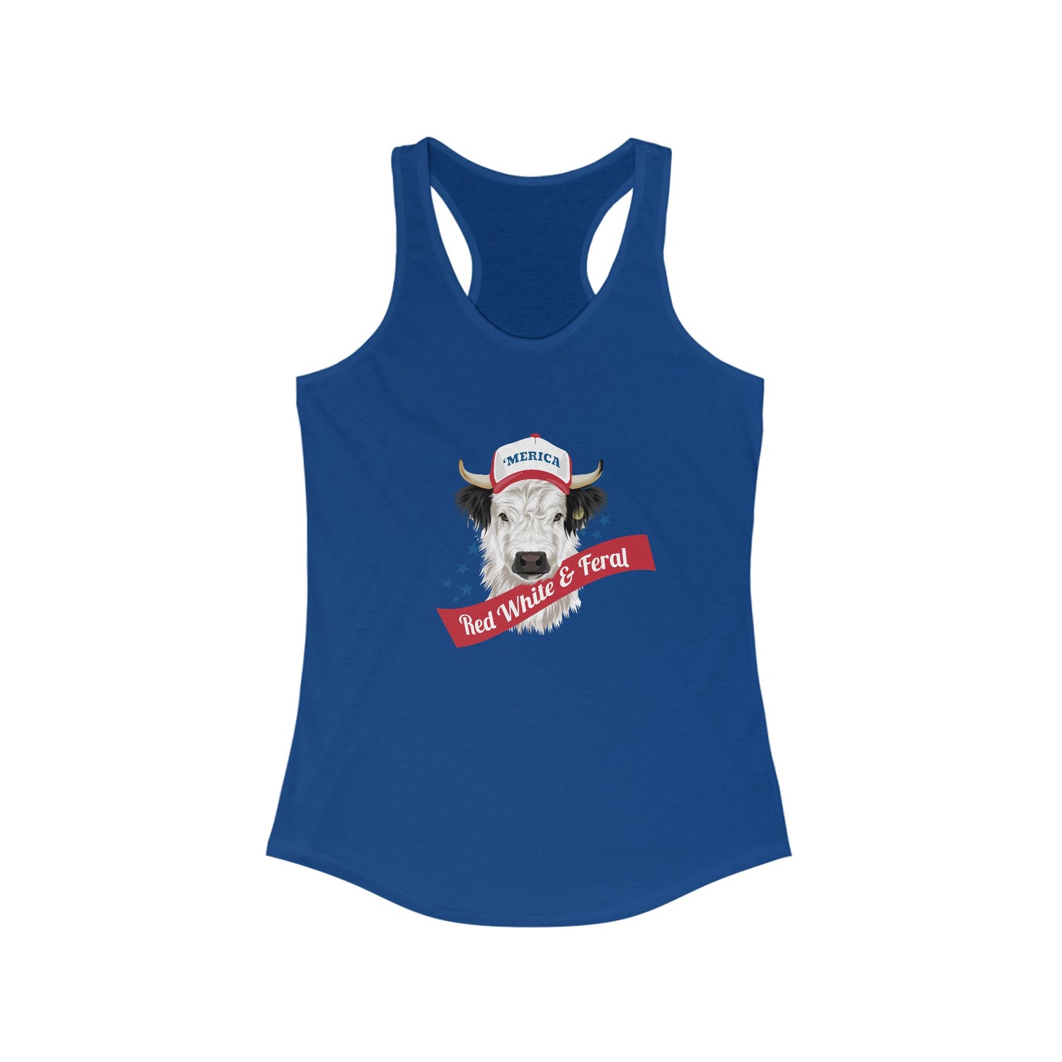 Mini 'Merica Tank by Katie Van Slyke™ Royal Blue
