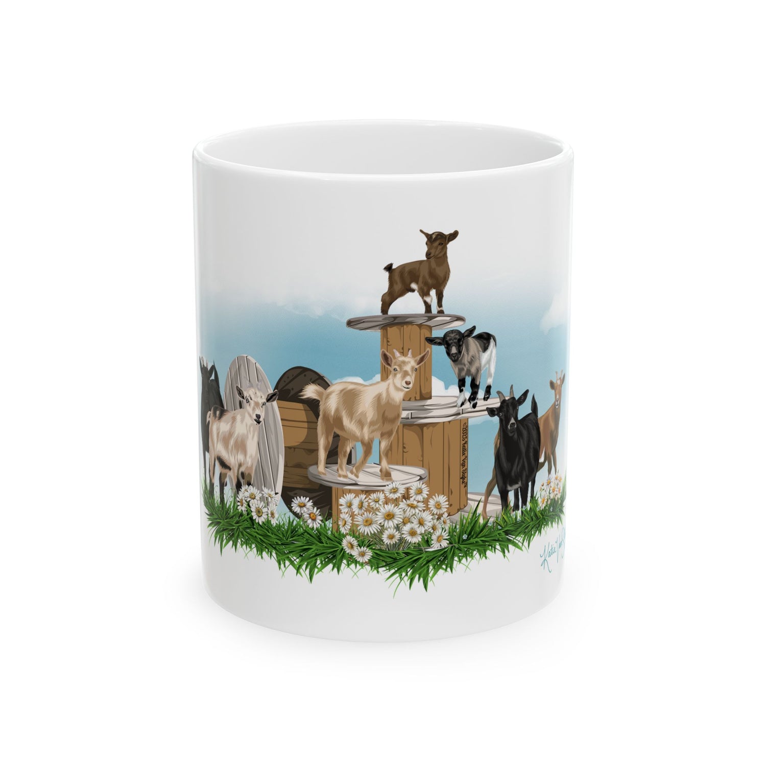 New Goat Crew Mugs by Katie Van Slyke™ 11oz