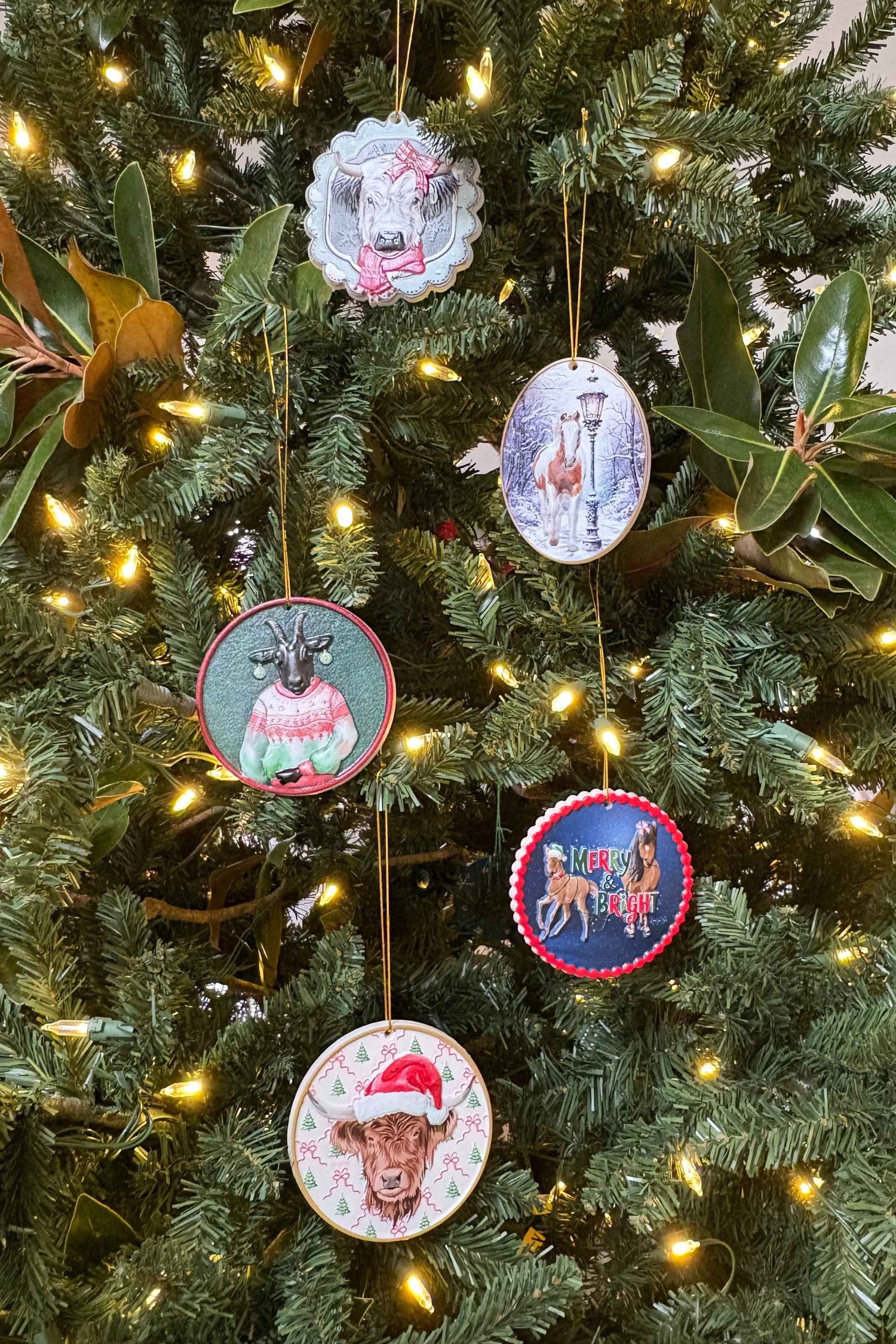 Ornament 5-Pack by Katie Van Slyke®