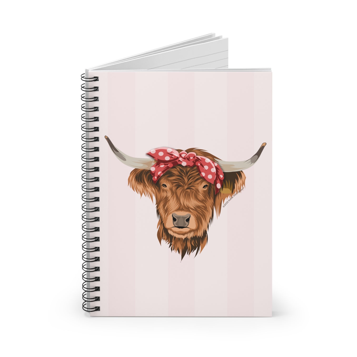 Petunia Notebook by Katie Van Slyke™