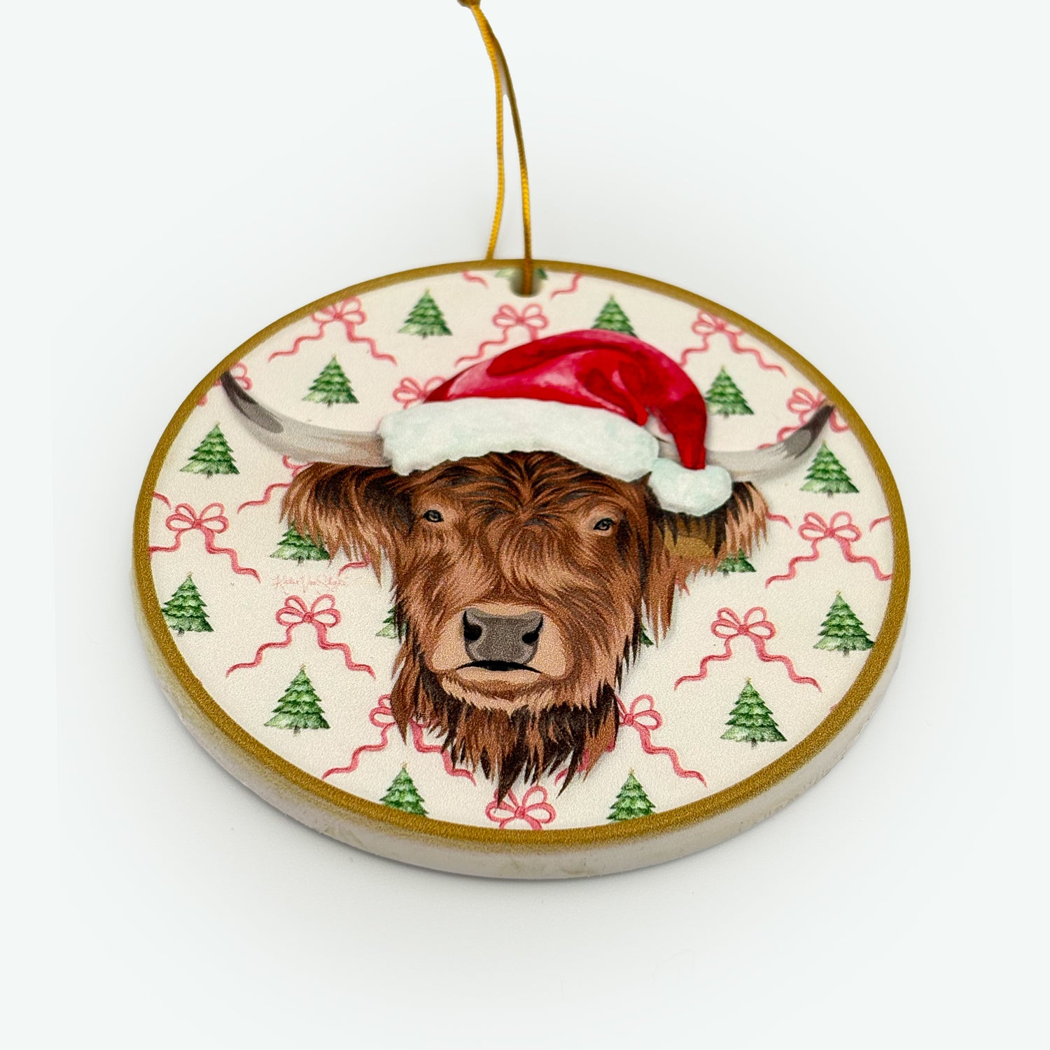 Petunia Ornament by Katie Van Slyke®2