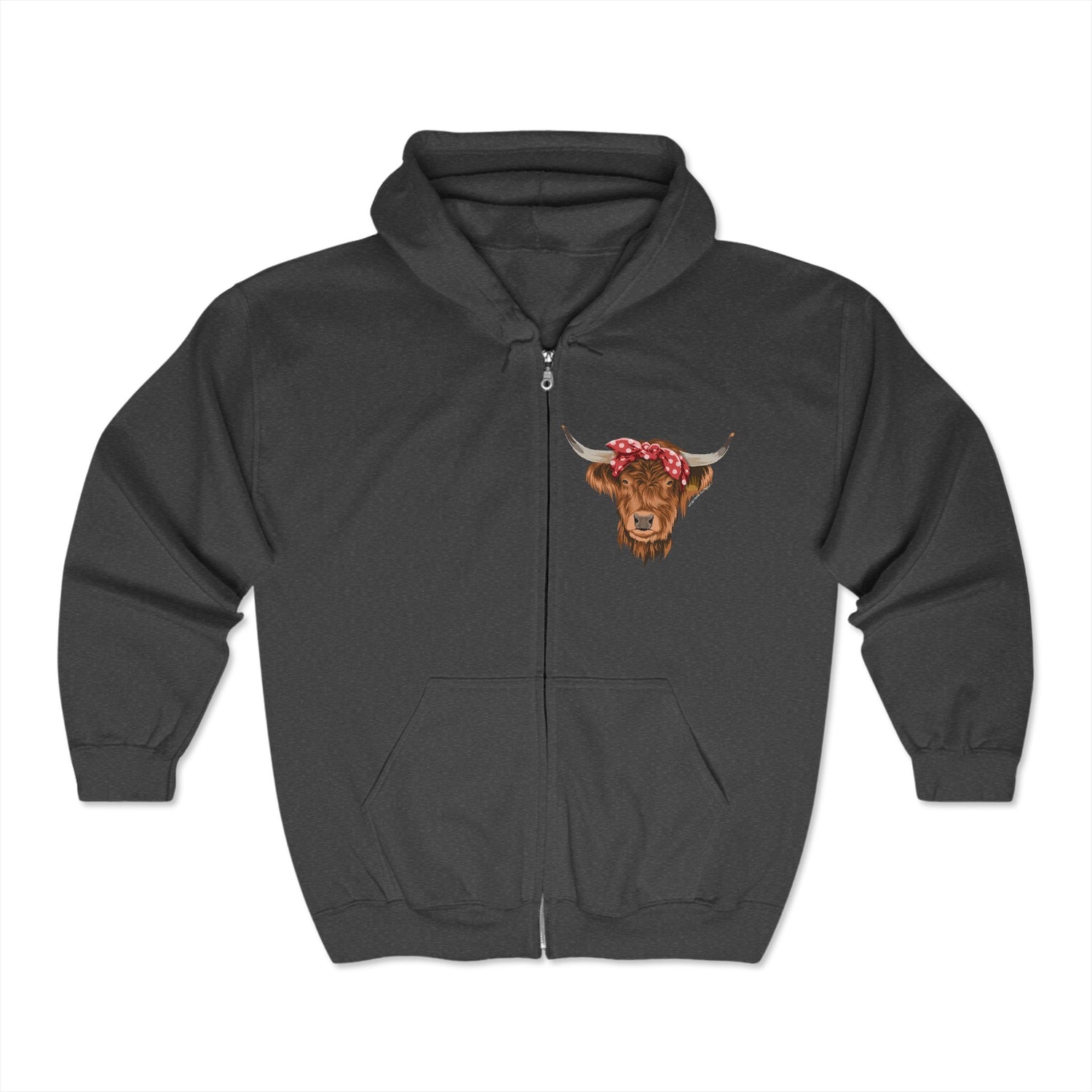 Petunia Zip-Up Hoodie by Katie Van Slyke™