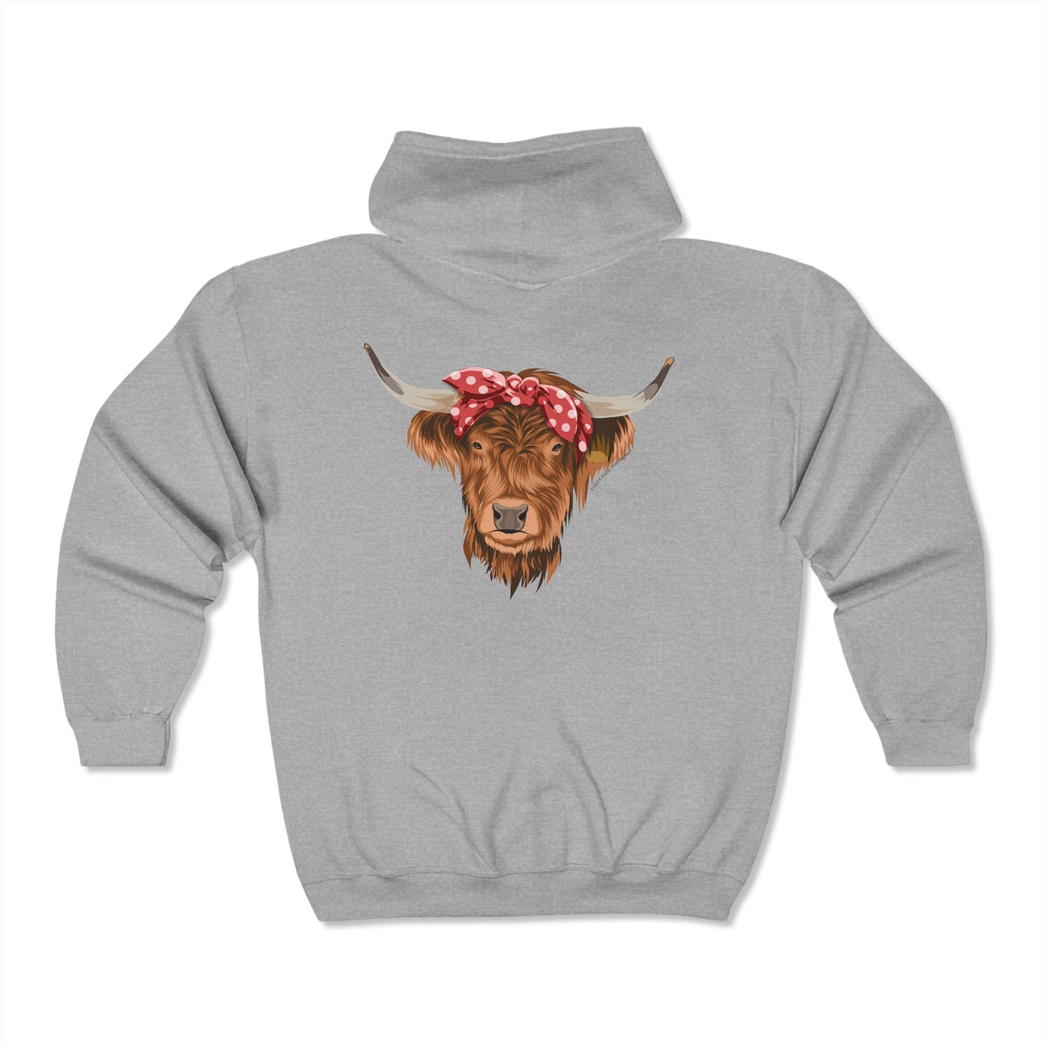 Petunia Zip-Up Hoodie by Katie Van Slyke™
